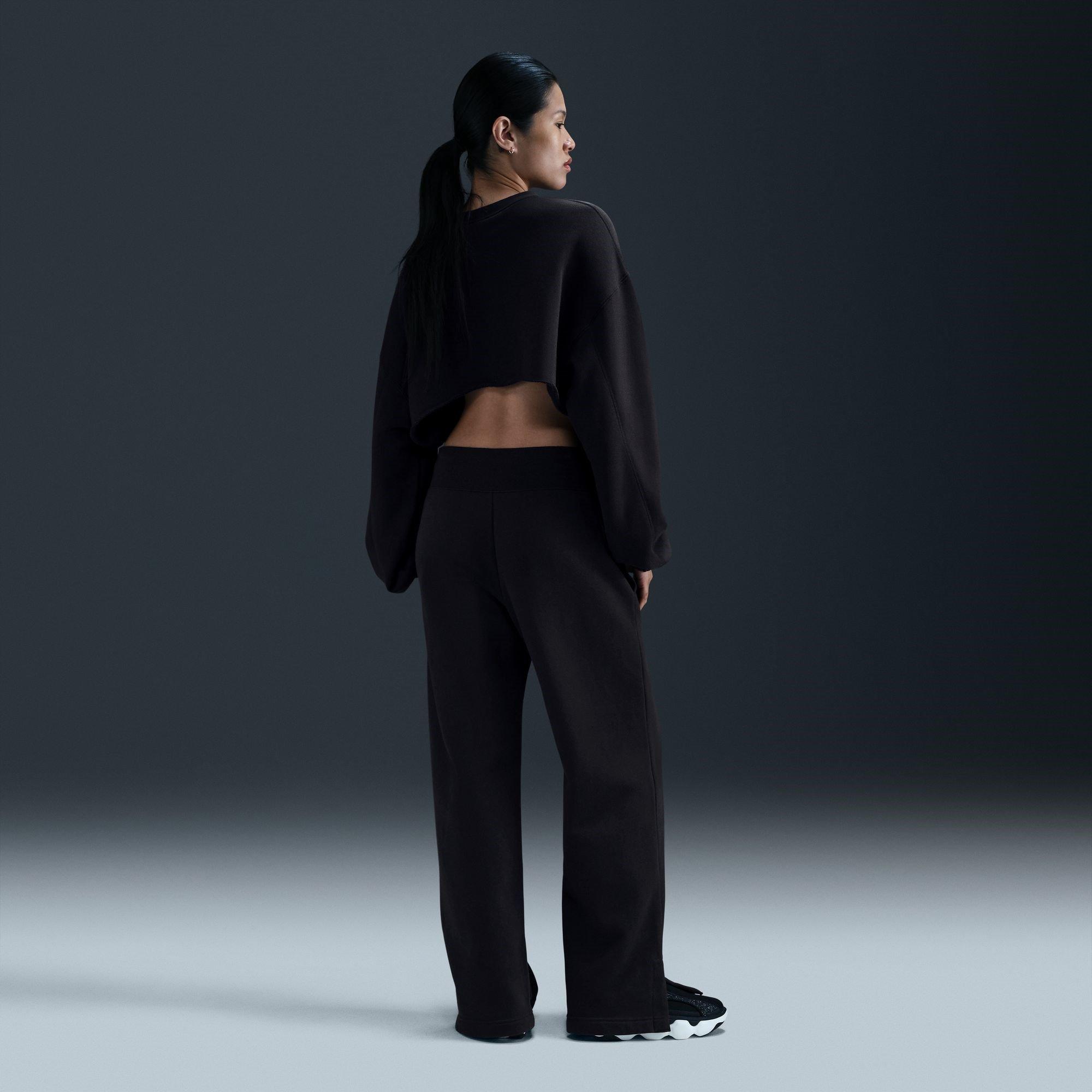 Black - Nike - Sportswear Phoenix Fleece Women's High-Waisted Wide-Leg Sweatpants - 11