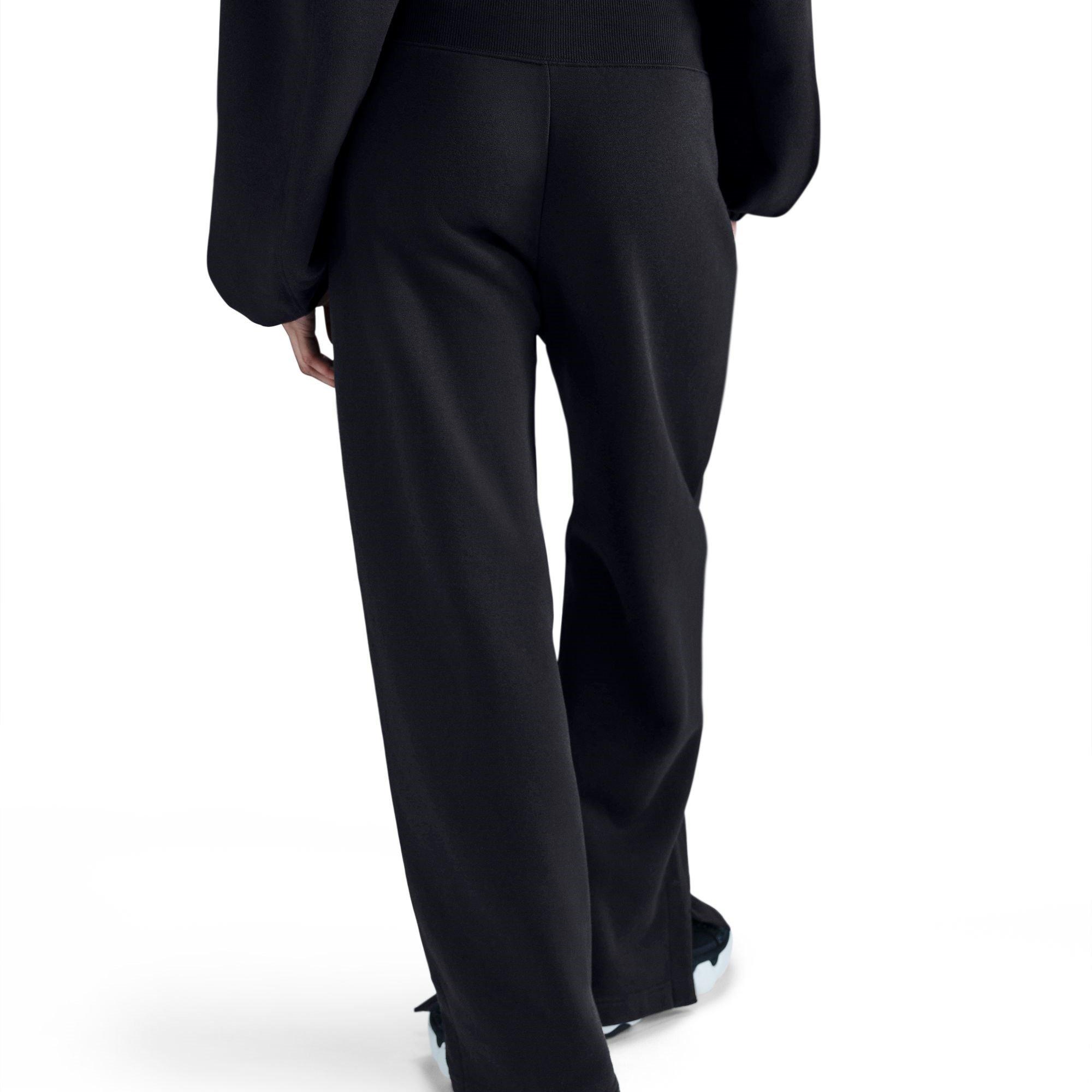 Black - Nike - Sportswear Phoenix Fleece Women's High-Waisted Wide-Leg Sweatpants - 3