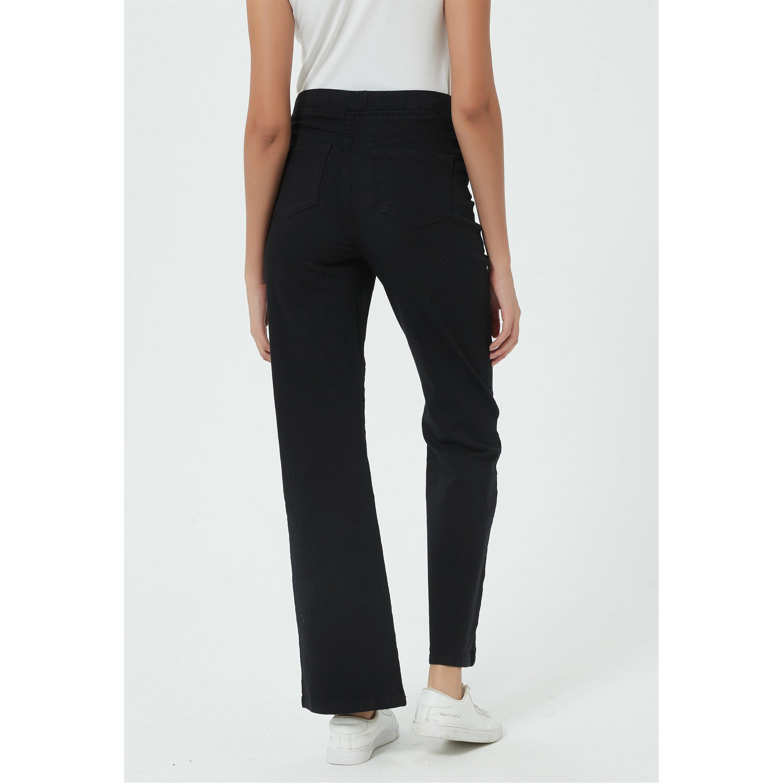 Black - Be You - Flared Jeggings - 1