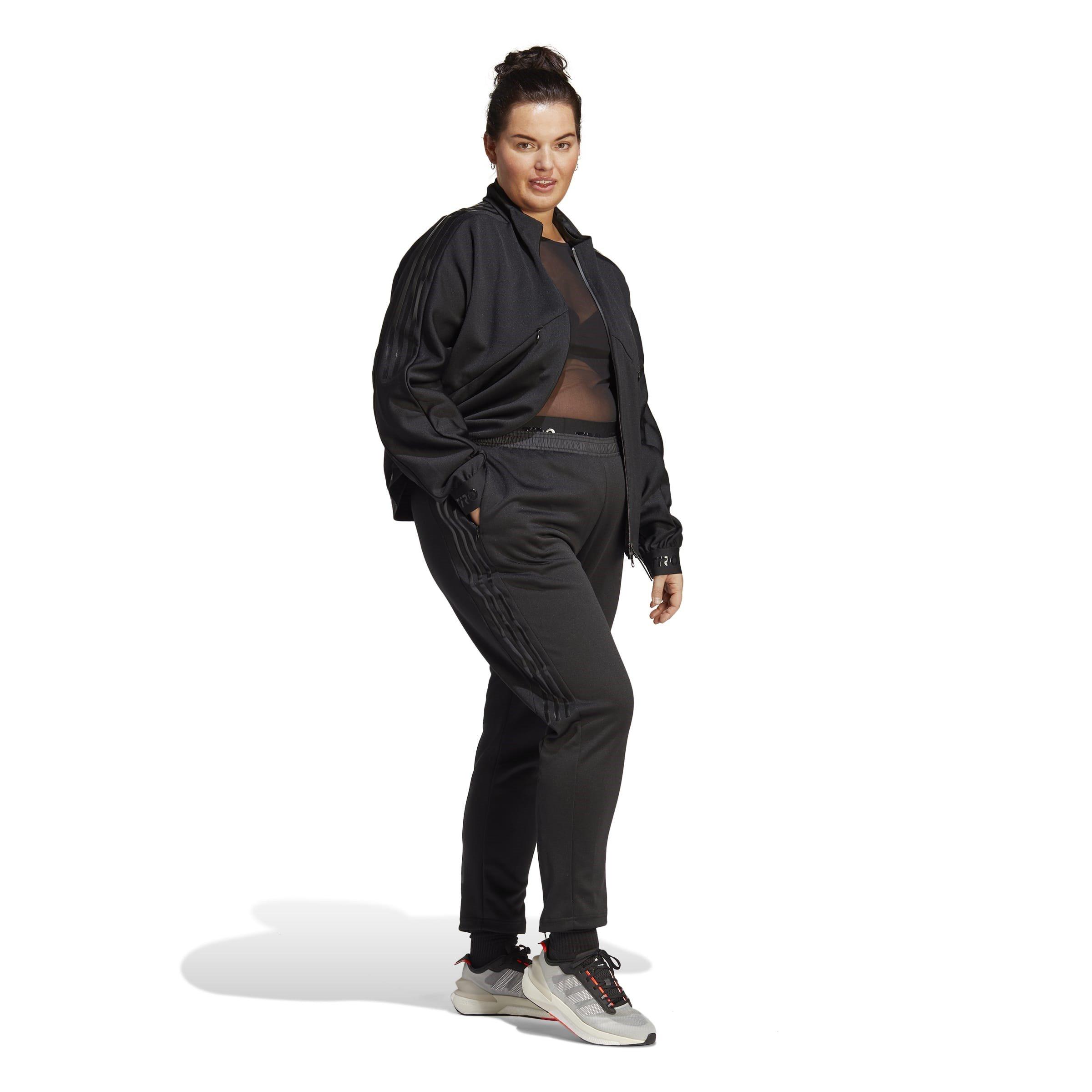 Noir - adidas - Tiro Suit-Up Tracksuit Bottoms Advanced Plus Size Womens - 4