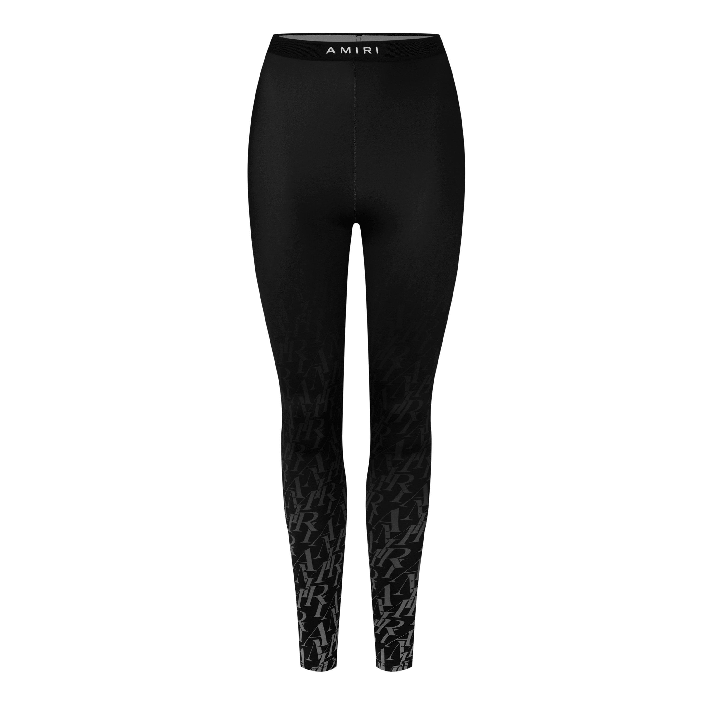 Black - Amiri - Women's Burnout Leggings - 5