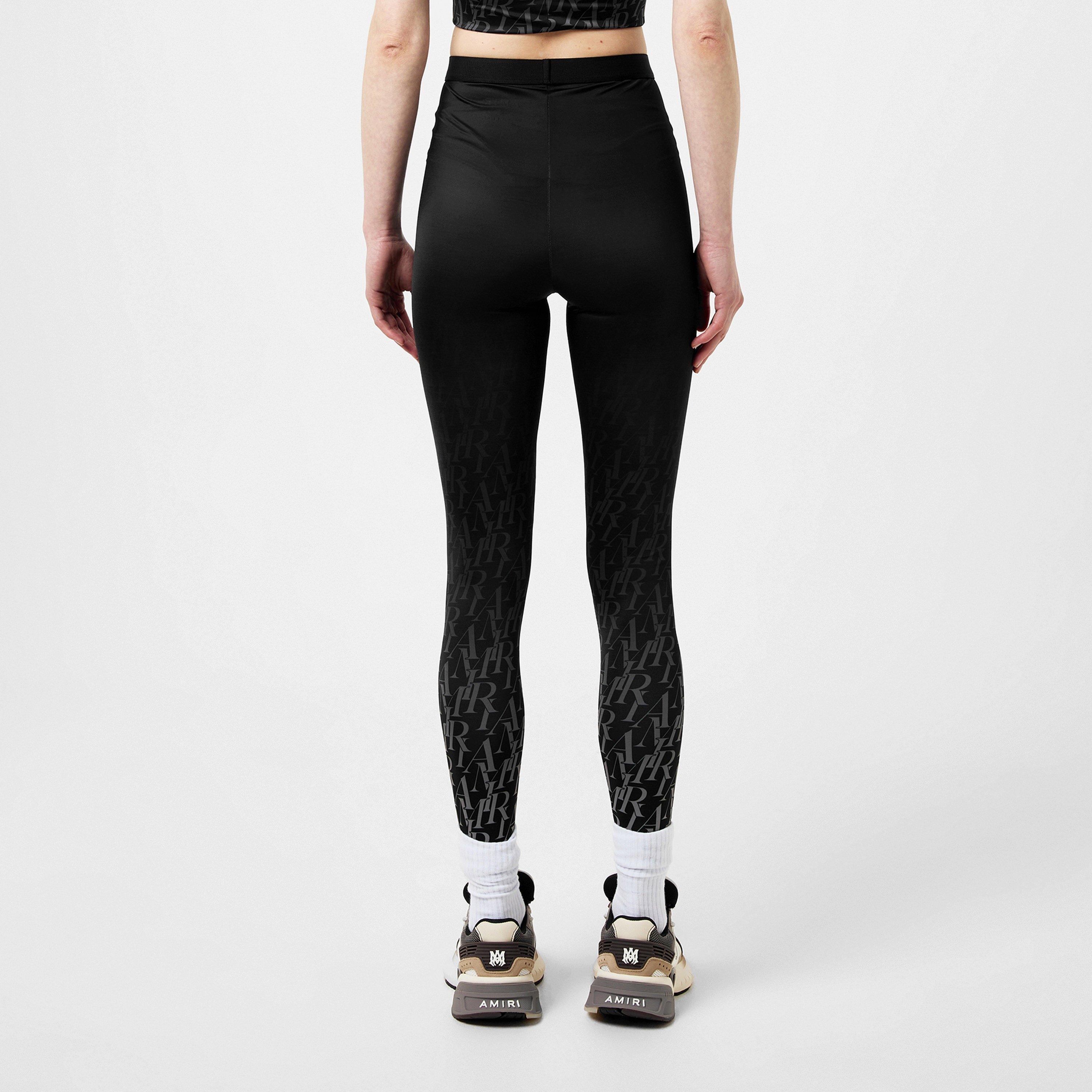 Black - Amiri - Women's Burnout Leggings - 3