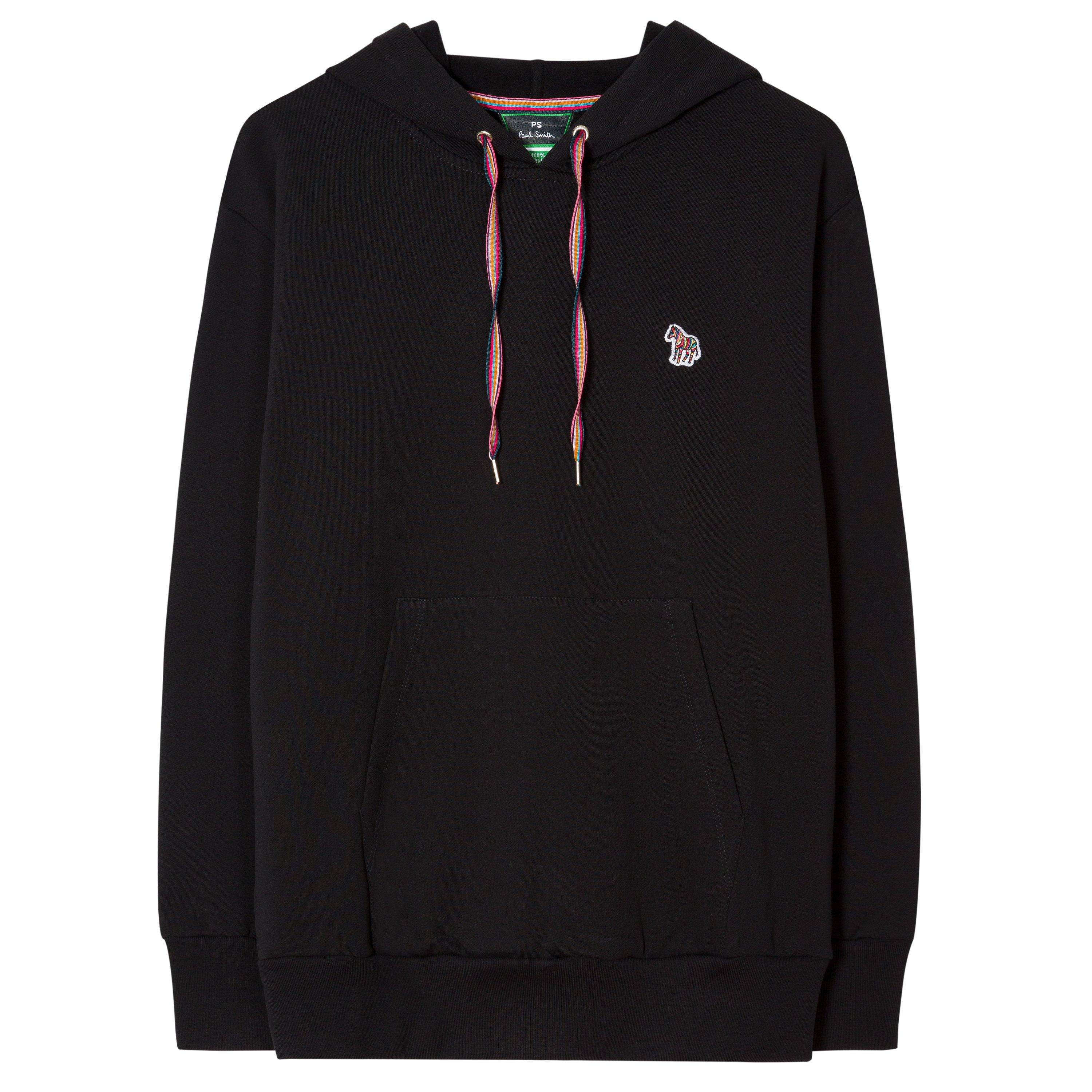 Black 79 - PS Paul Smith - Zebra Over The Head Hoodie - 1