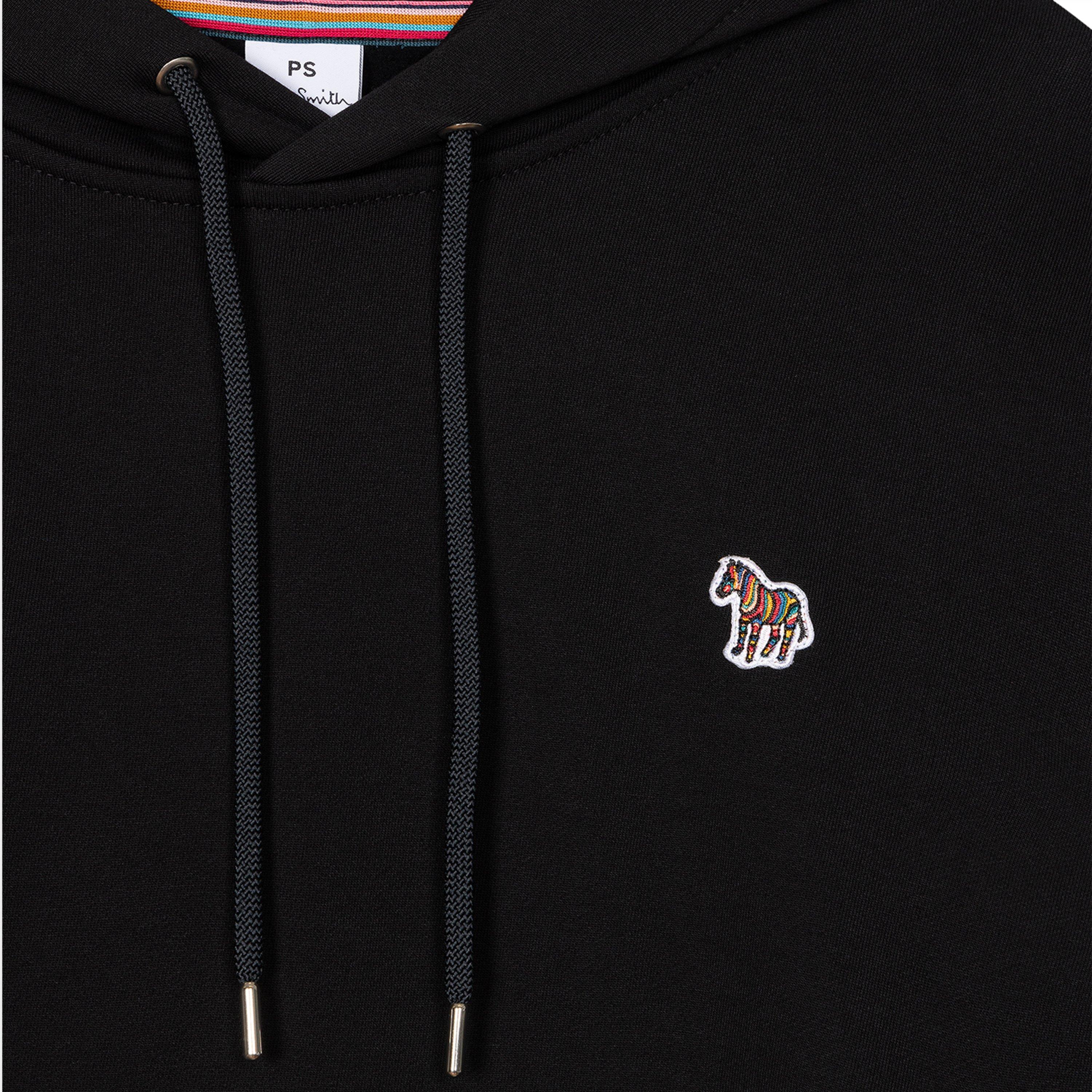 Black 79 - PS Paul Smith - Zebra Over The Head Hoodie - 5