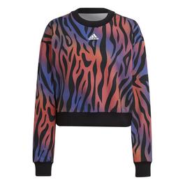 adidas Tiger Print Sweatshirt Womens