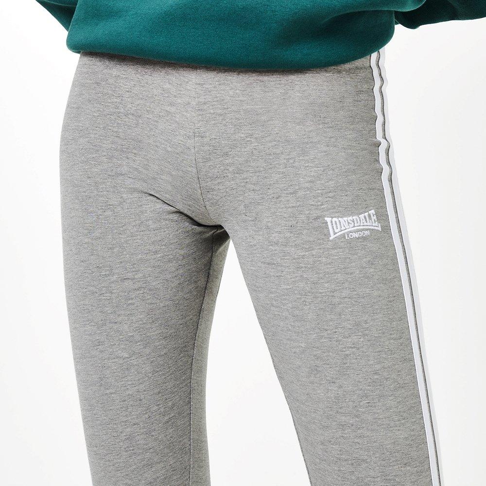 Grey Marl - Lonsdale - Leggings - 3