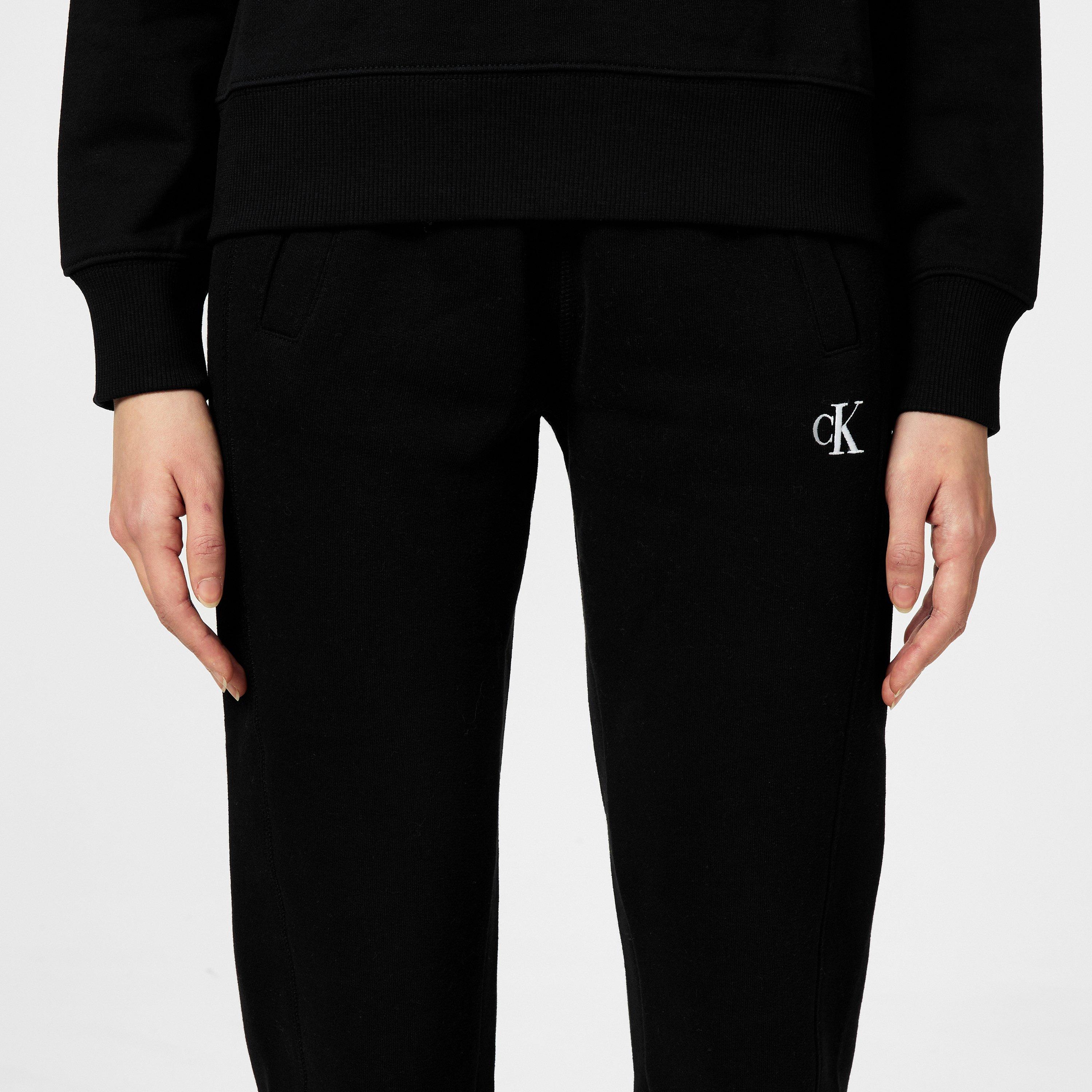 CK BLACK BAE - Calvin Klein Jeans - Embroidered Logo Joggers - 4