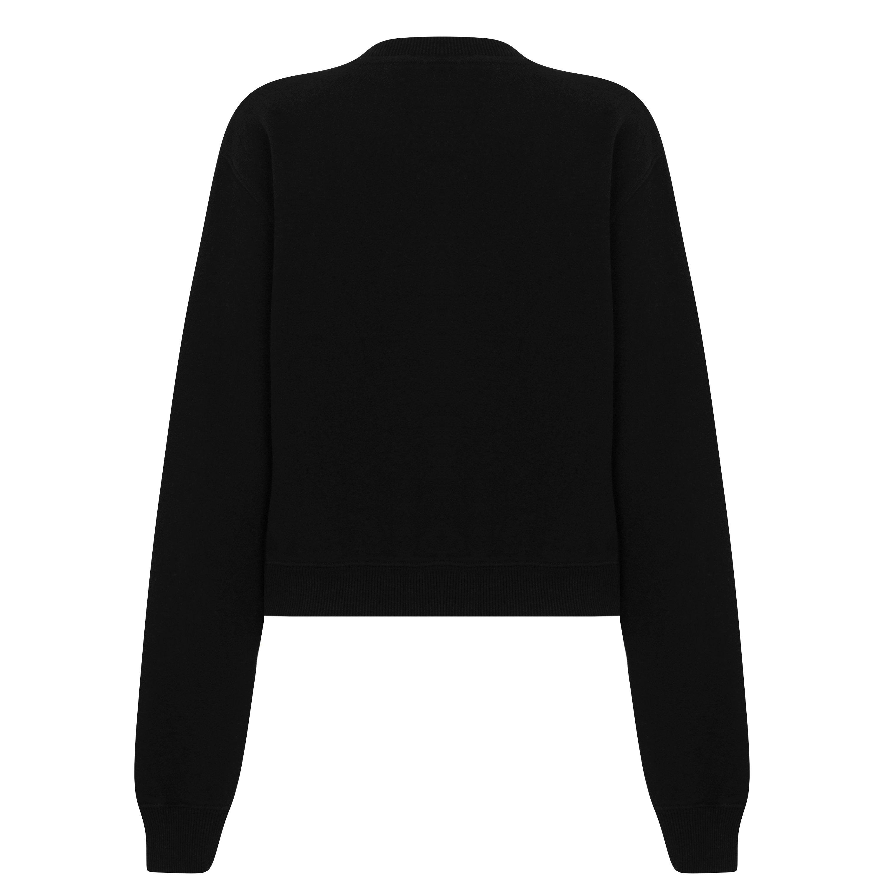 Black 1001 - Off White - Women's Stamp Crew Sweatshirt, OFF Stamp Printed - 5