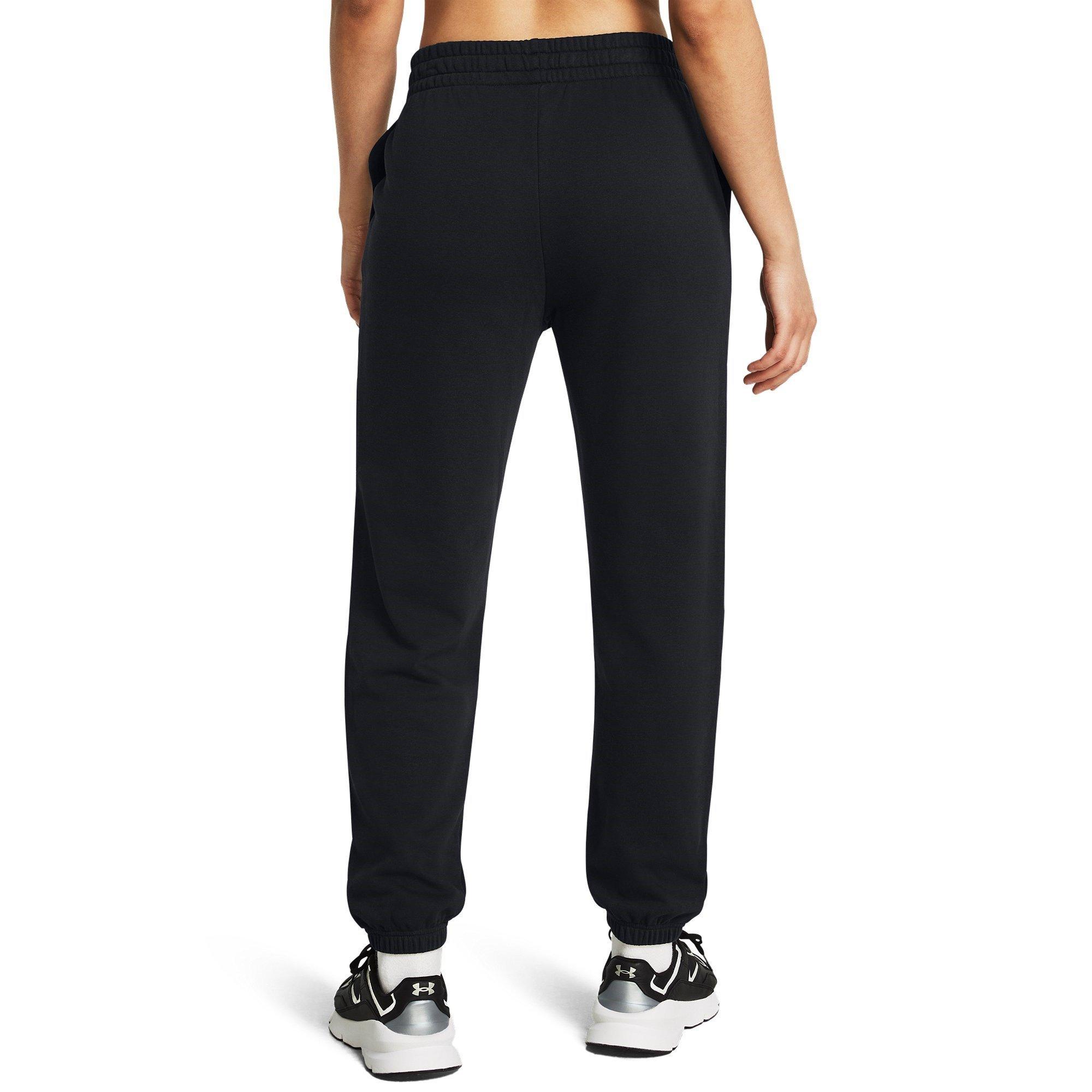 Black/Blk/White - Under Armour - Rival Terry Jogger - 3