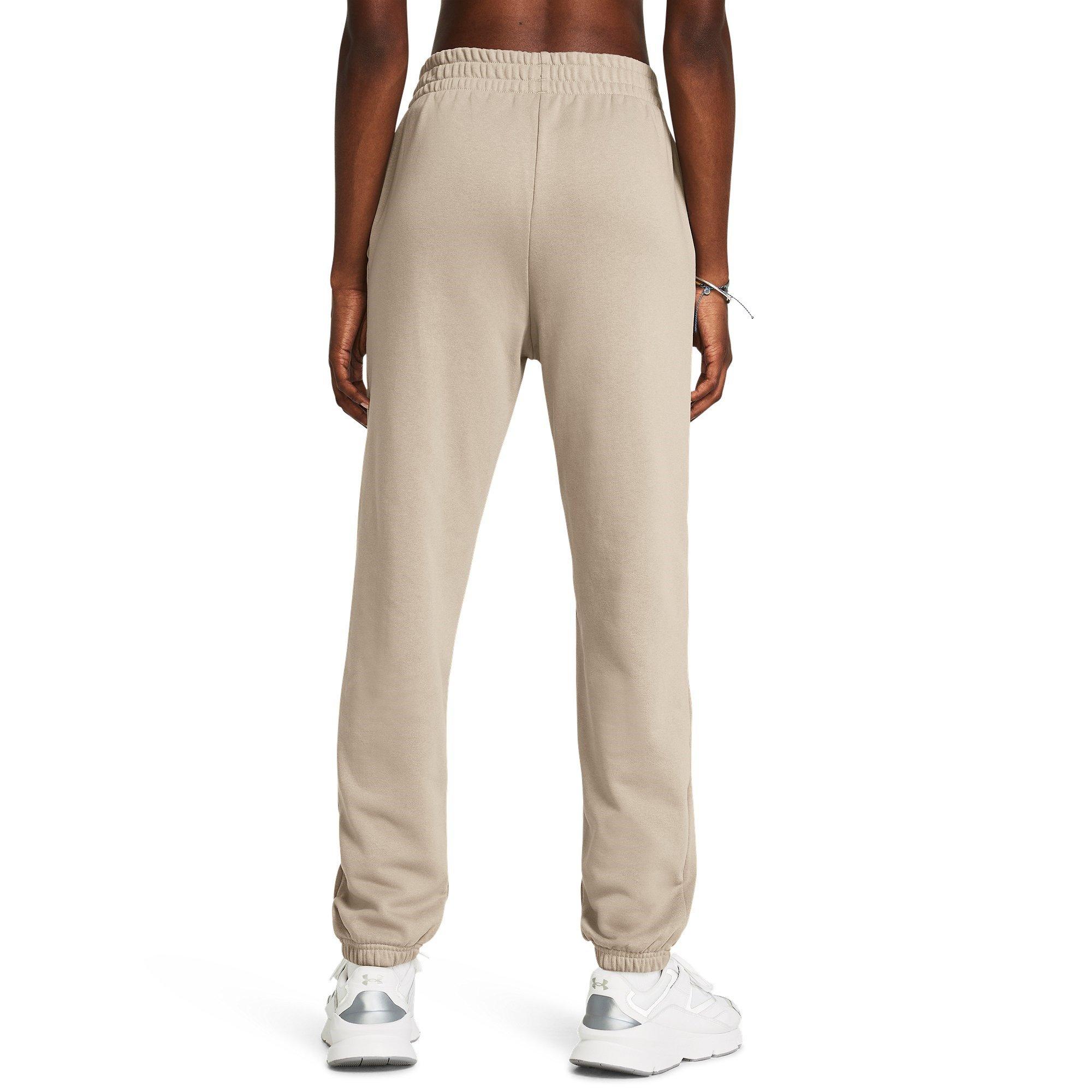 TimberWolf/Wht - Under Armour - Rival Terry Jogger - 3