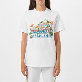 Casablanca The Road To Knowledge Printed T Shirt