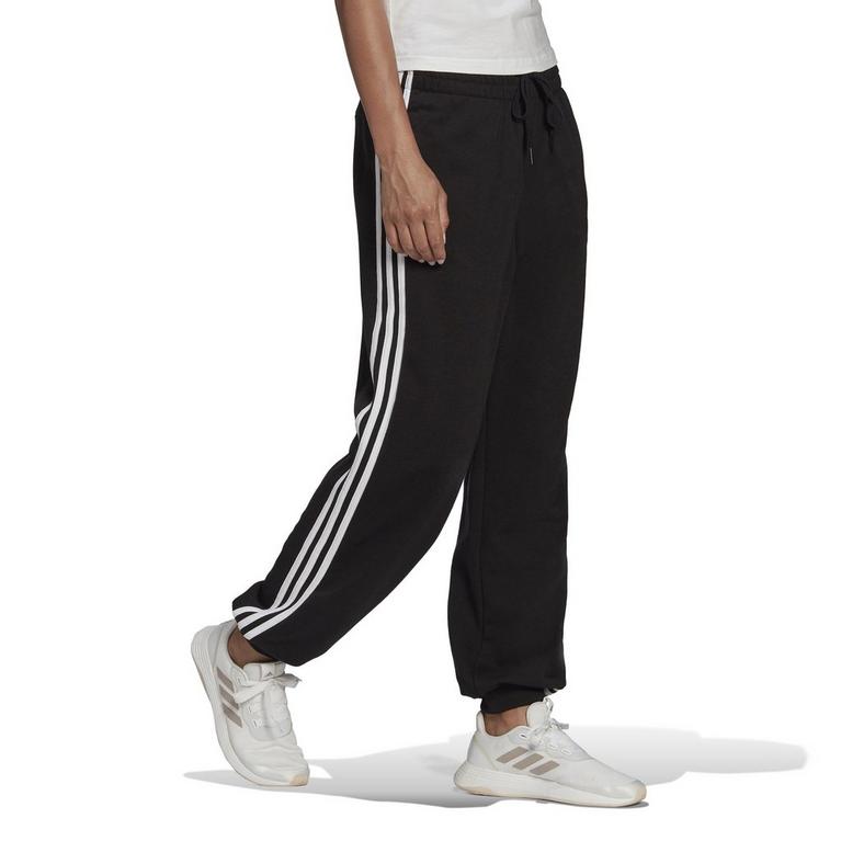 Schwarz/Weiß - adidas - Lounge Jogging Pants Womens - 4