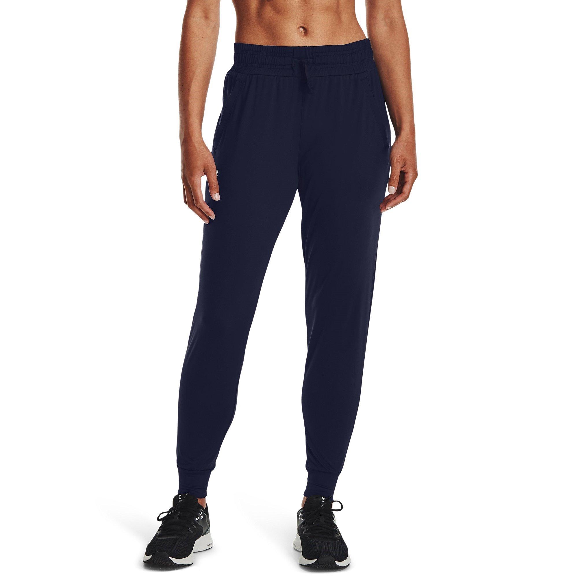 Blue - Under Armour - Closed Hem Woven Joggers - 3