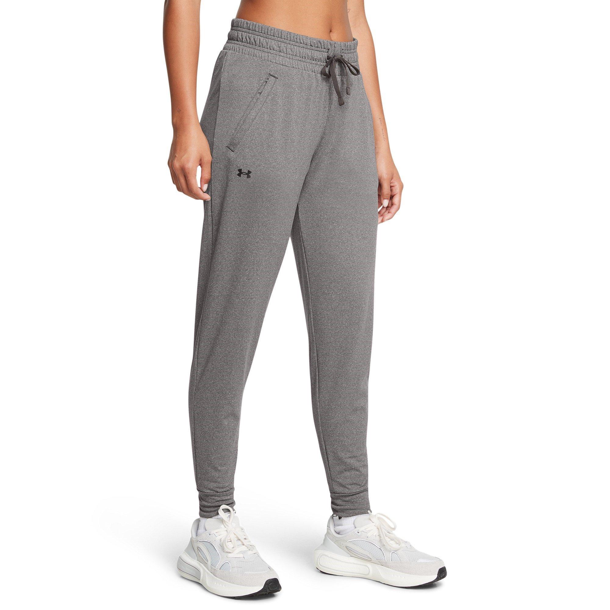 Grijs - Under Armour - Women's Closed Hem Woven Joggers - 3