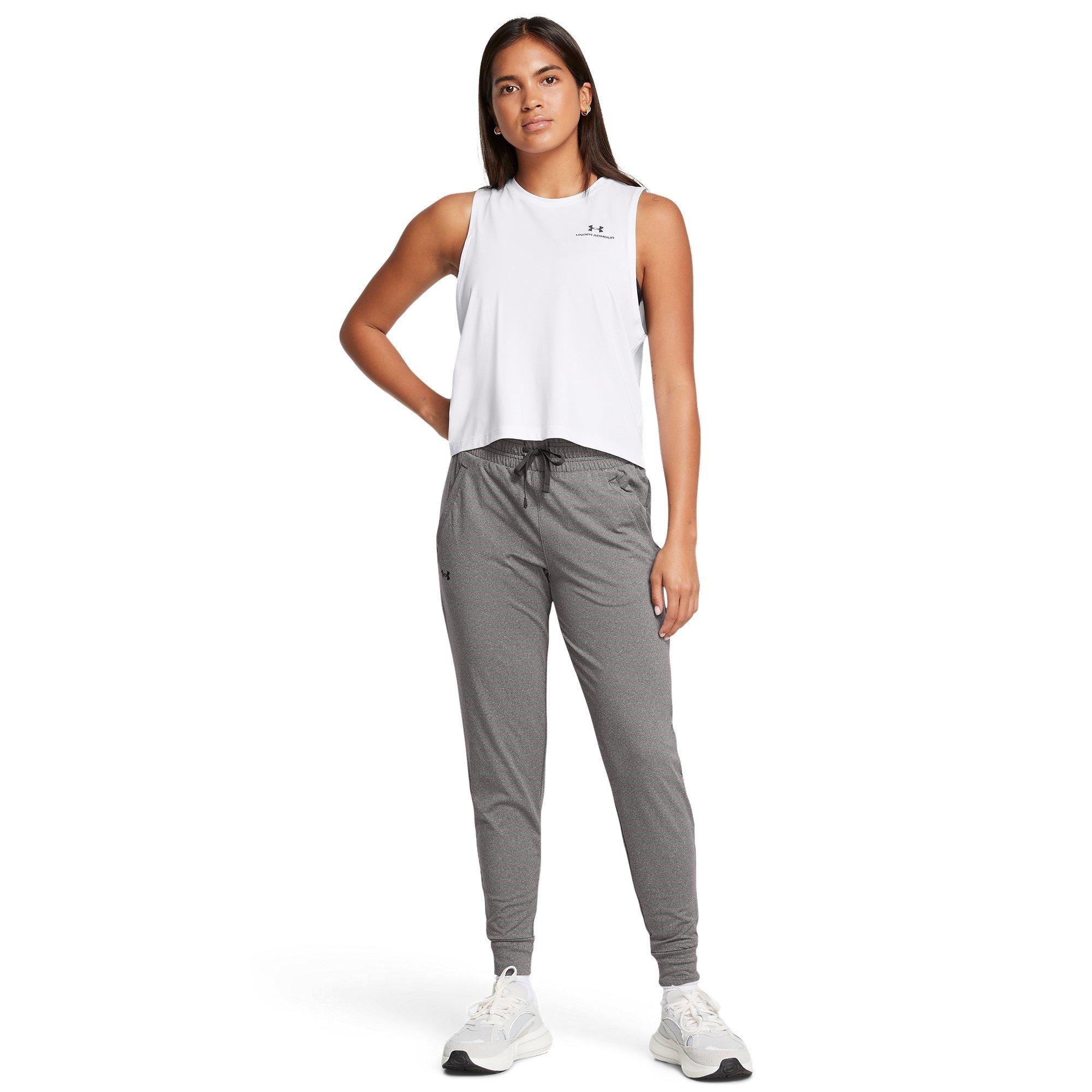 Grijs - Under Armour - Women's Closed Hem Woven Joggers - 6