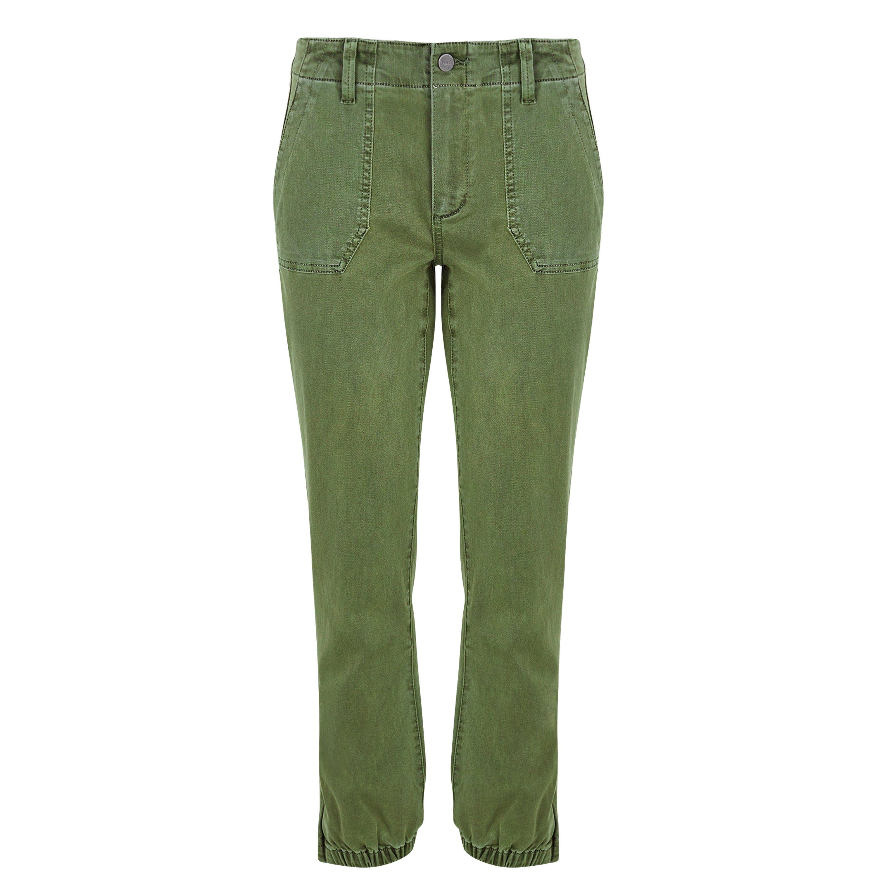 Paige Women's Mayslie Jogger - Vintage Ivy Gre - 25 L30