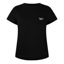 Reebok Identity Pocket T Shirt Womens