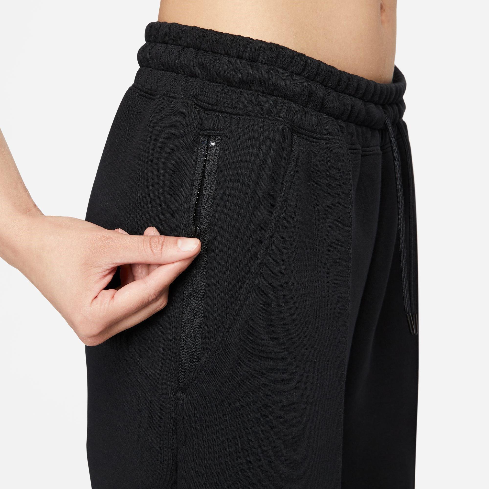 NOIR/NOIR - Nike - Sportswear Tech Fleece Women's Mid-Rise Joggers - 6