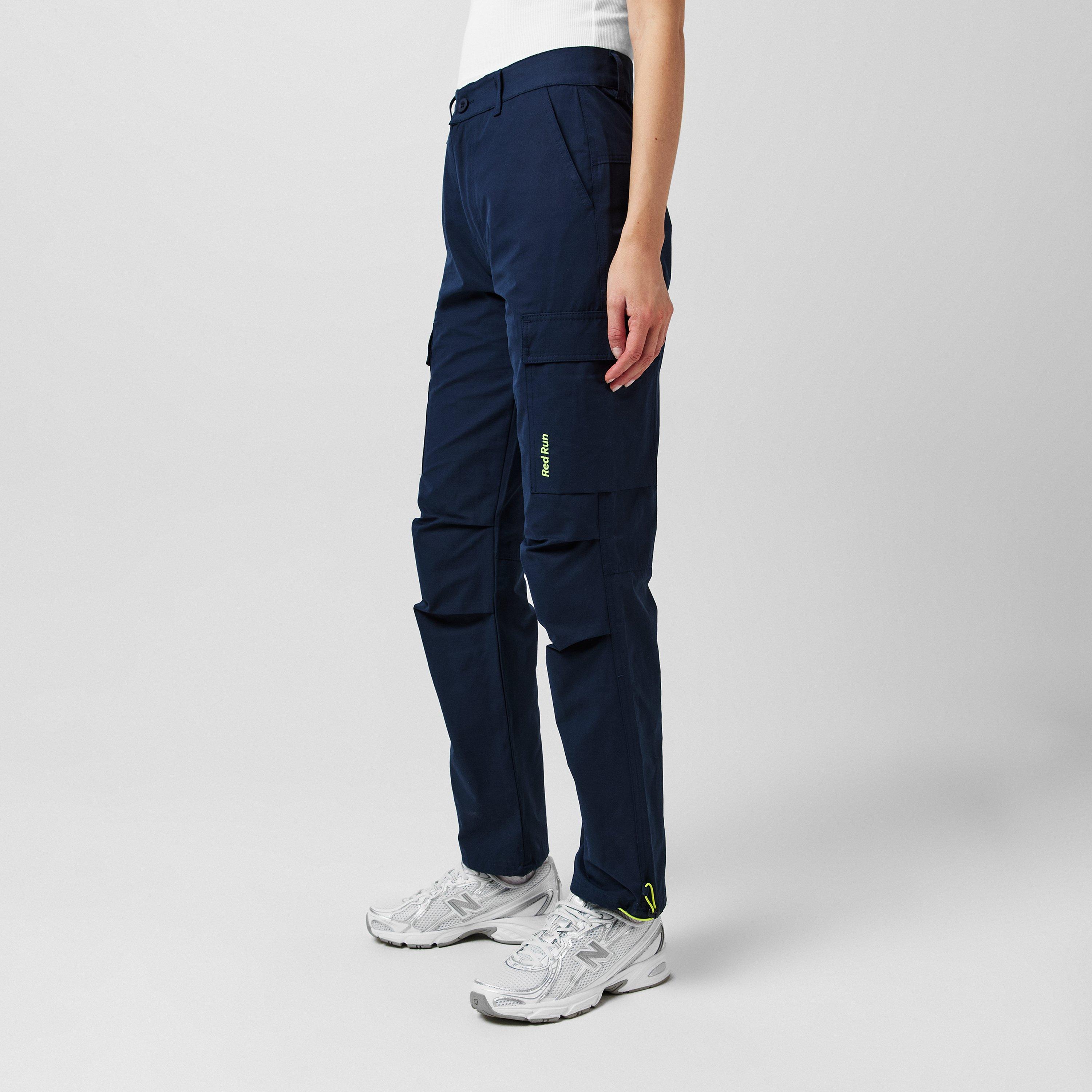 Navy Urban - Red Run - Women's Combat Cargo Trousers - 2