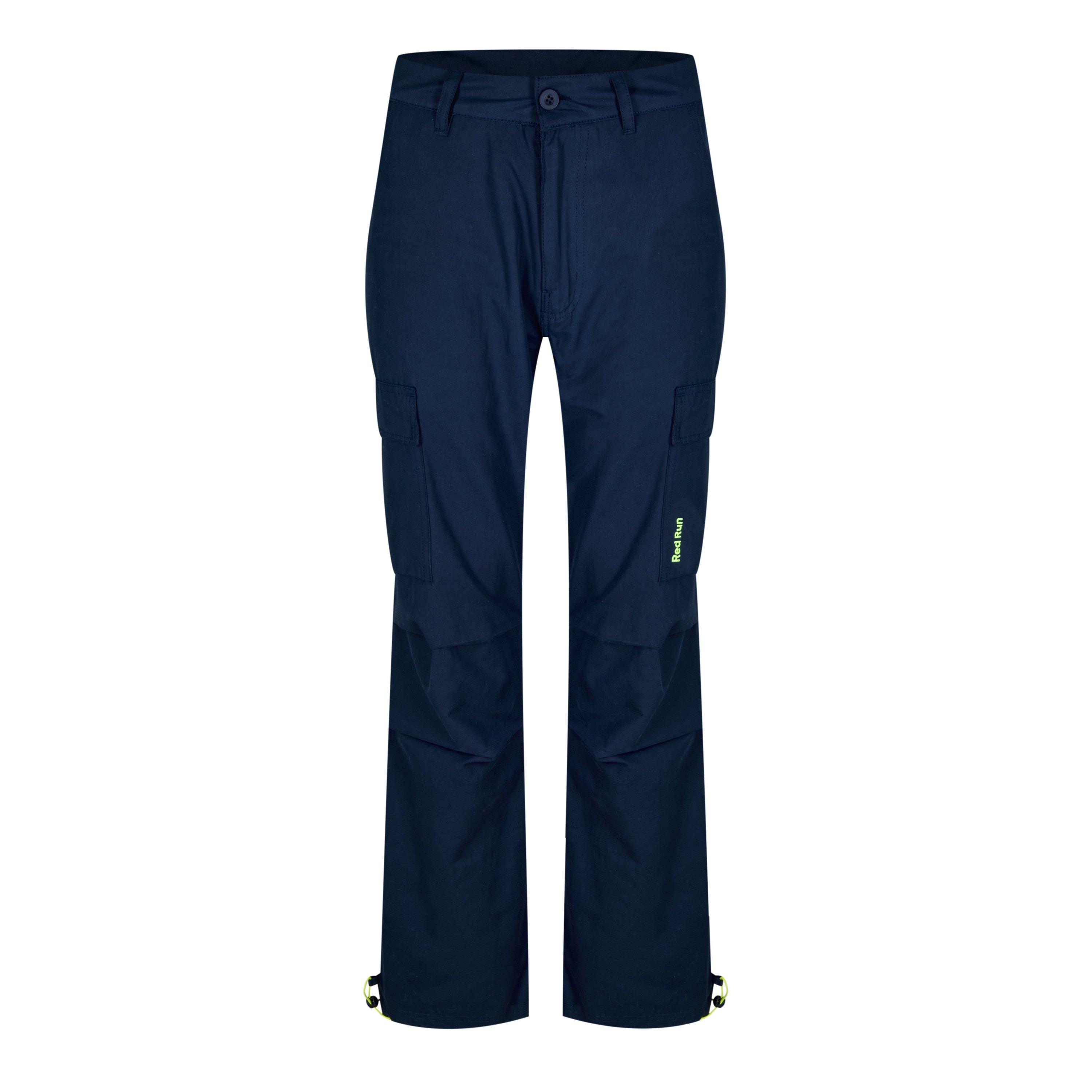 Navy Urban - Red Run - Women's Combat Cargo Trousers - 5