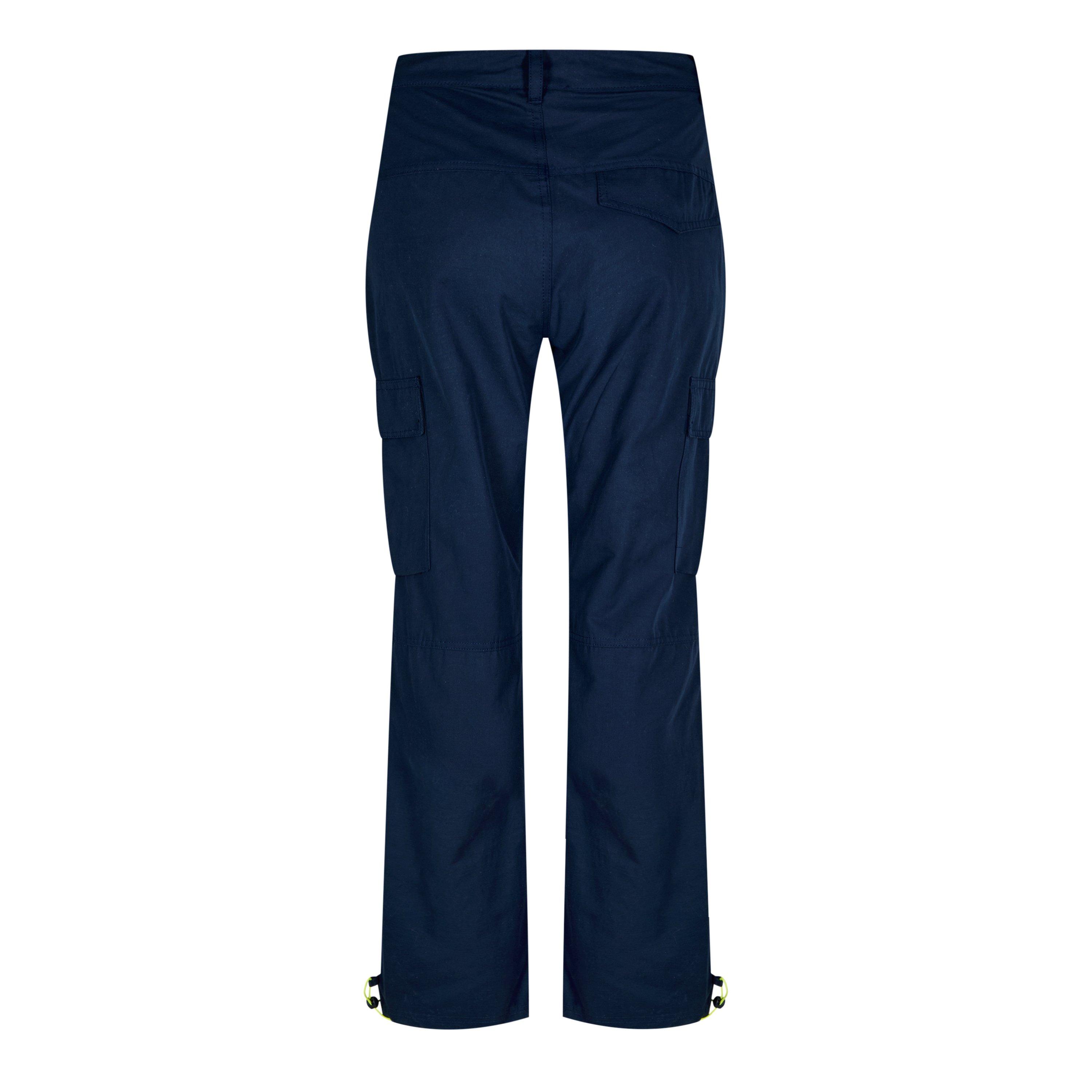 Navy Urban - Red Run - Women's Combat Cargo Trousers - 6