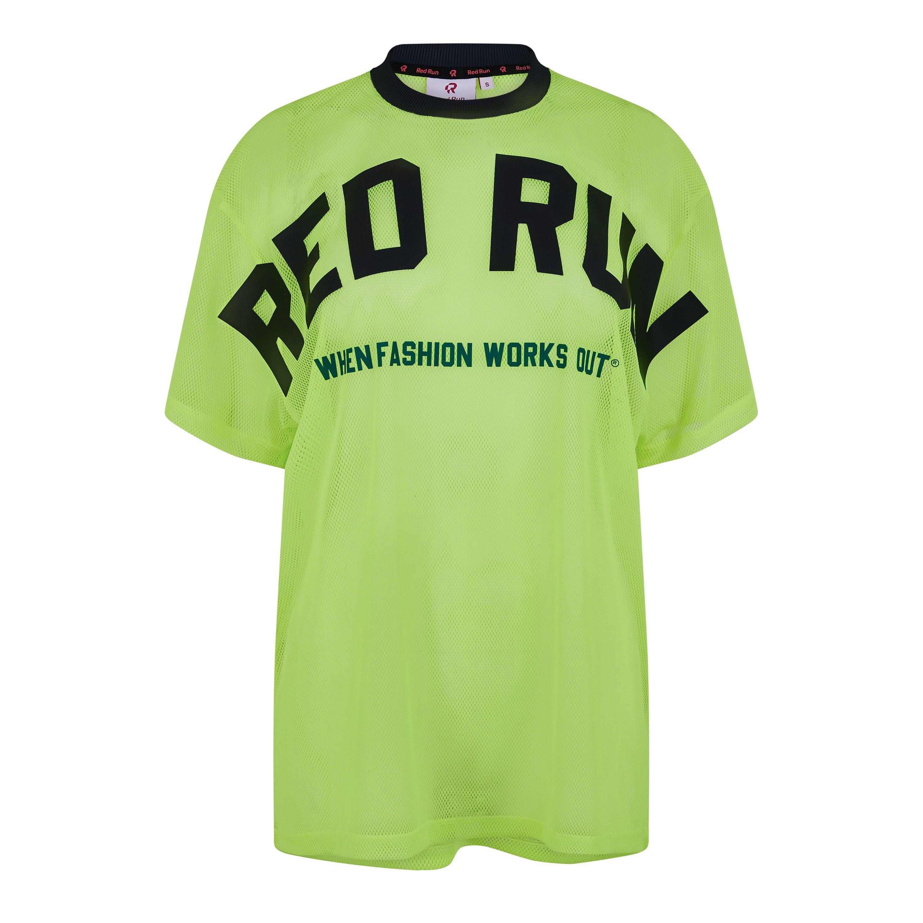 Yellow Urban - Red Run - Varsity Tee - 5