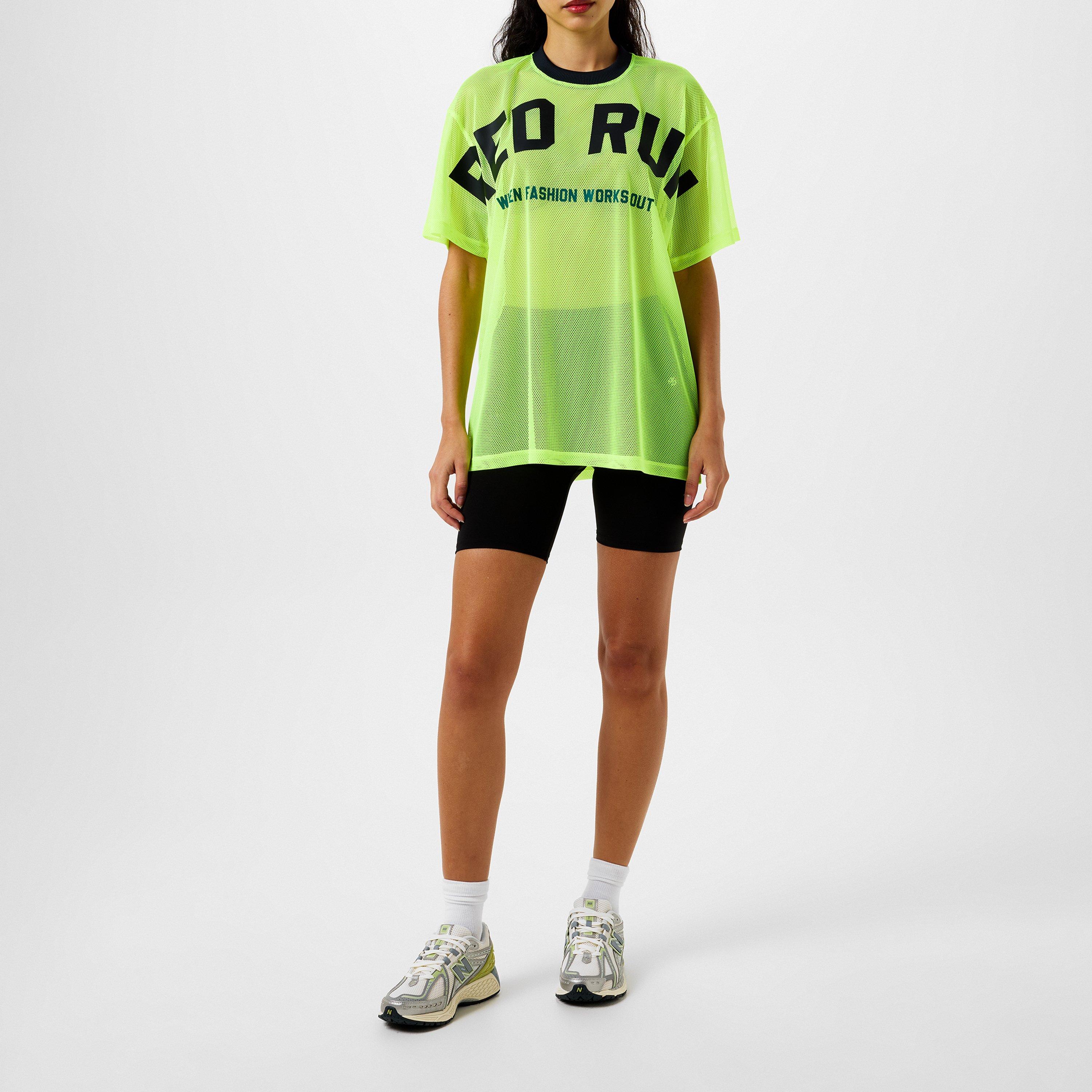 Yellow Urban - Red Run - Varsity Tee - 4