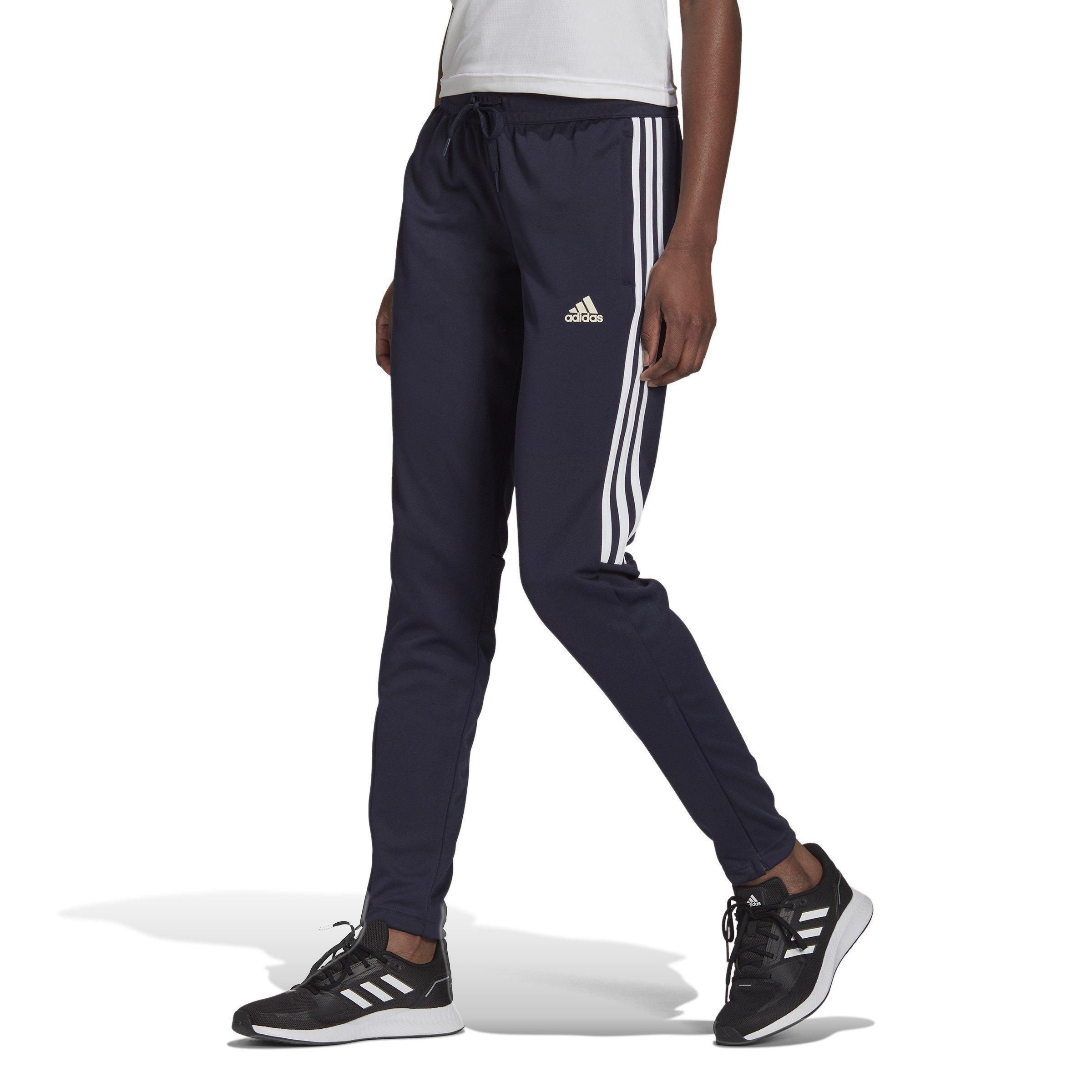 Navy/White - adidas - Womens Football Sereno Pants Slim - 2
