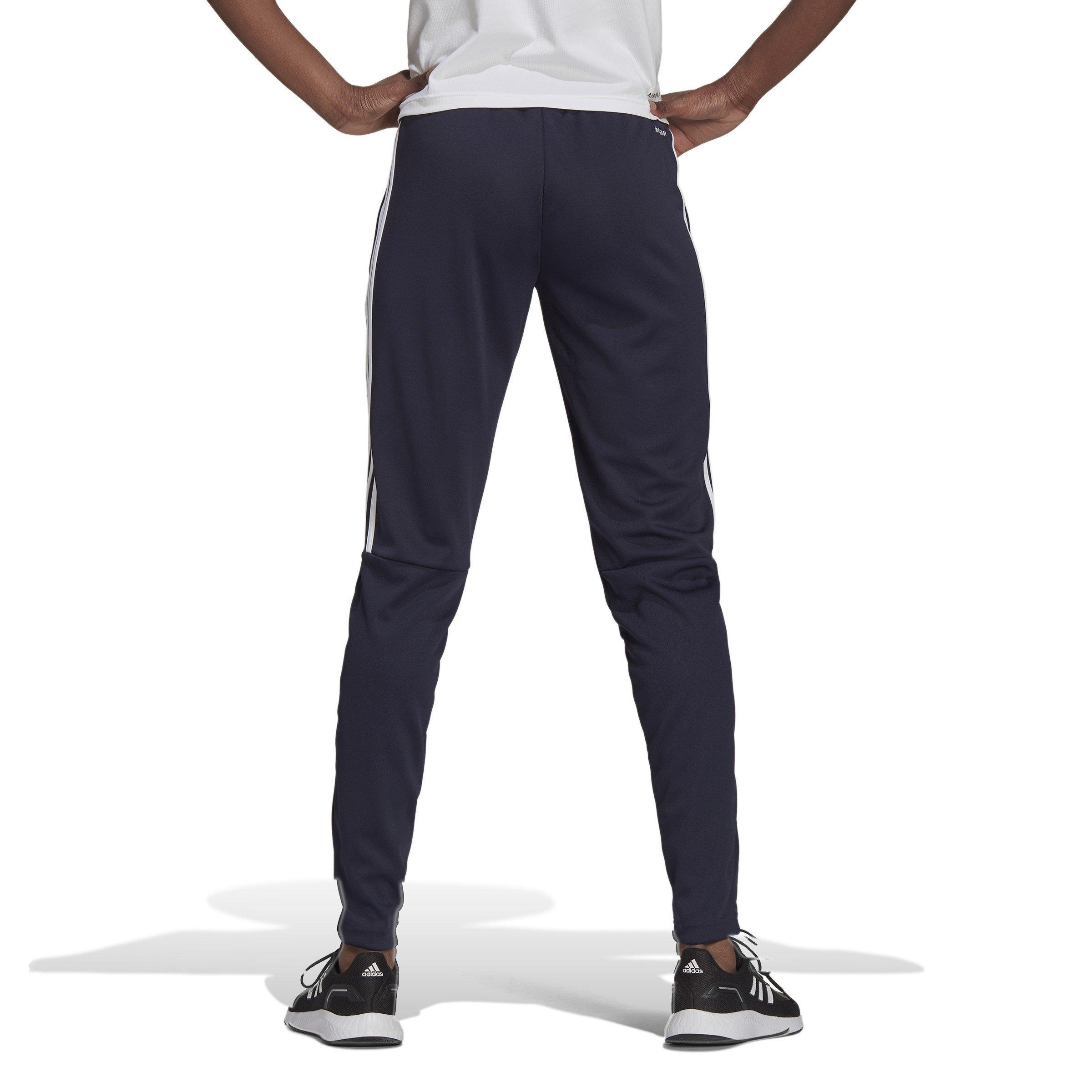Navy/White - adidas - Womens Football Sereno Pants Slim - 3