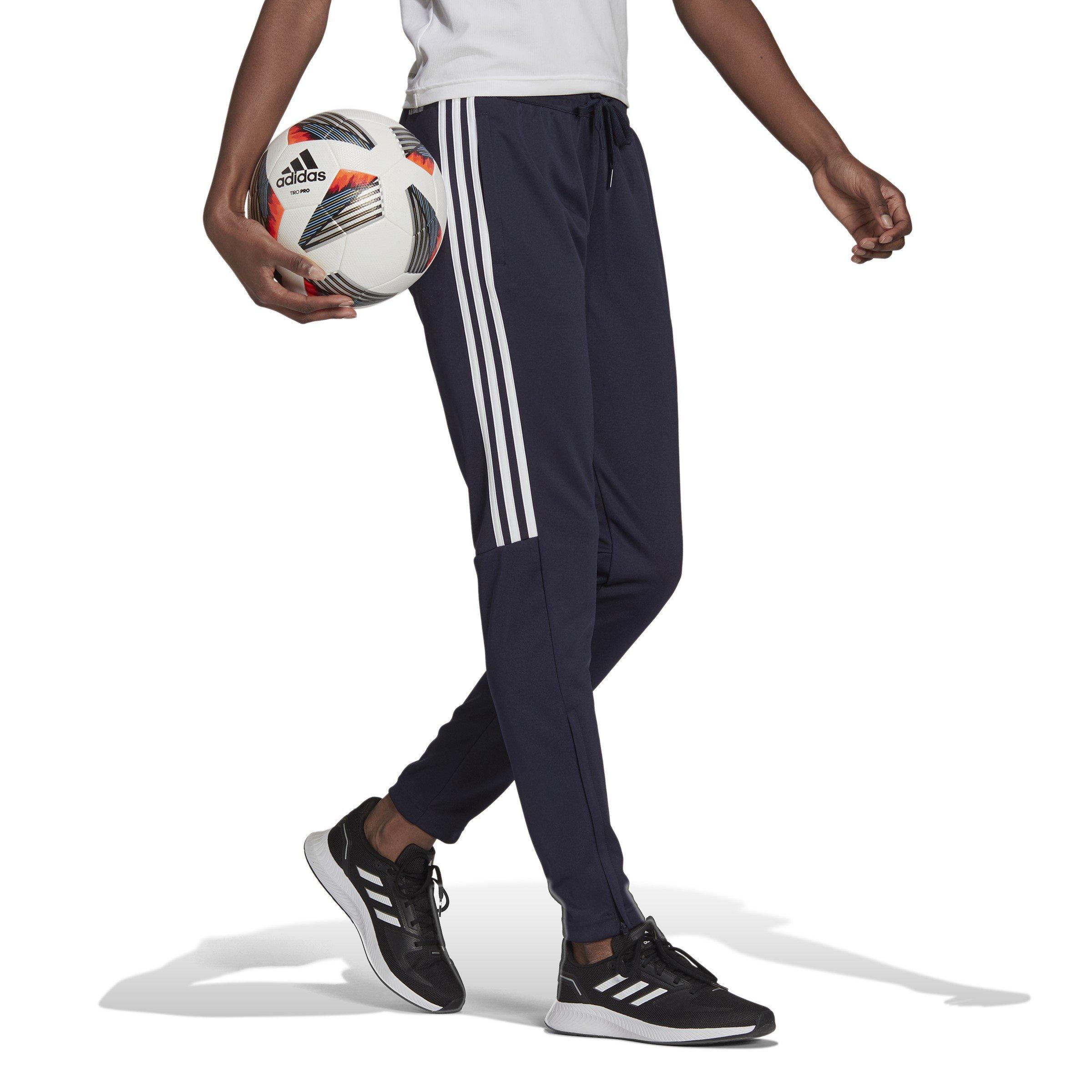 Navy/White - adidas - Womens Football Sereno Pants Slim - 4