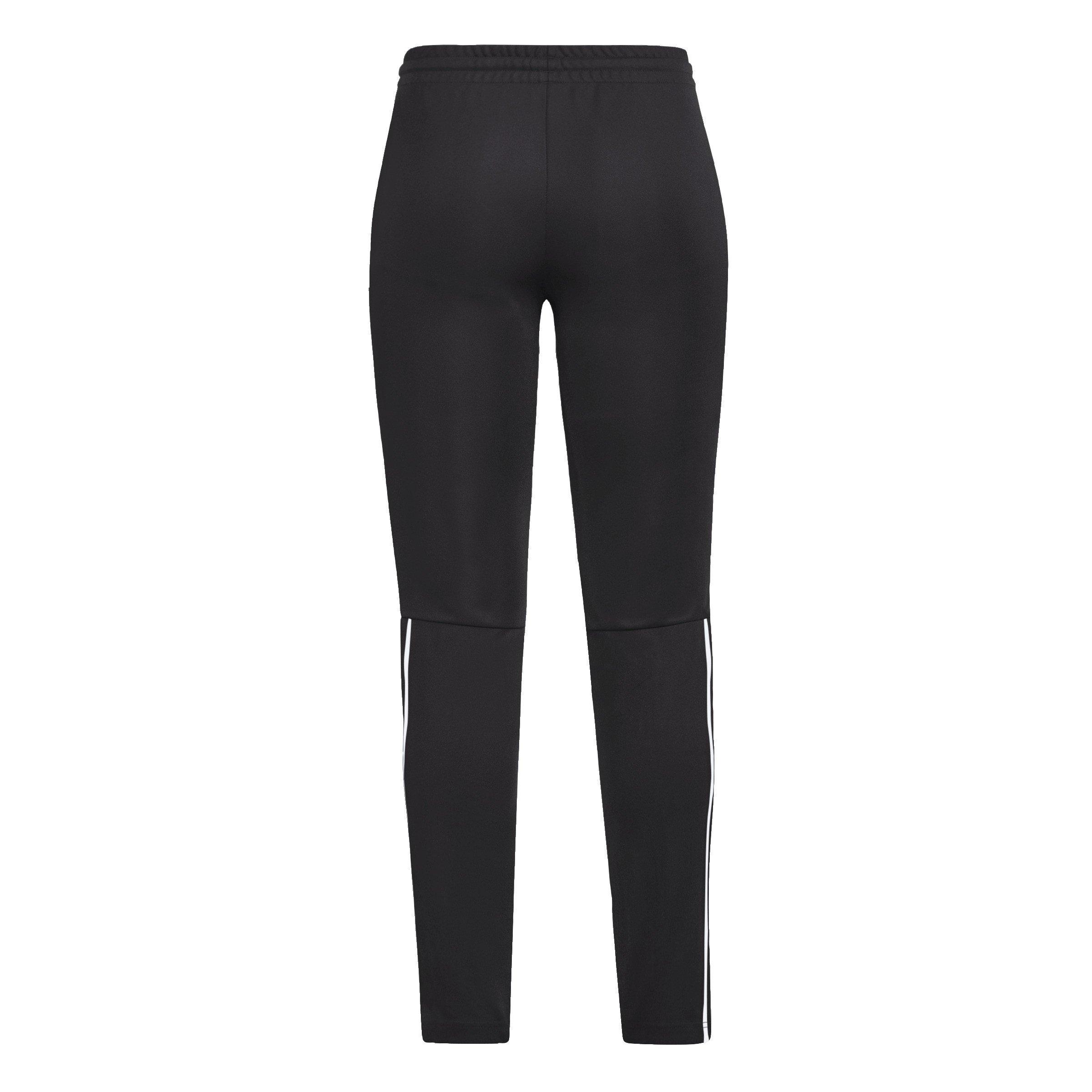Zwart/Wit - adidas - Womens Football Sereno Pants Slim - 2