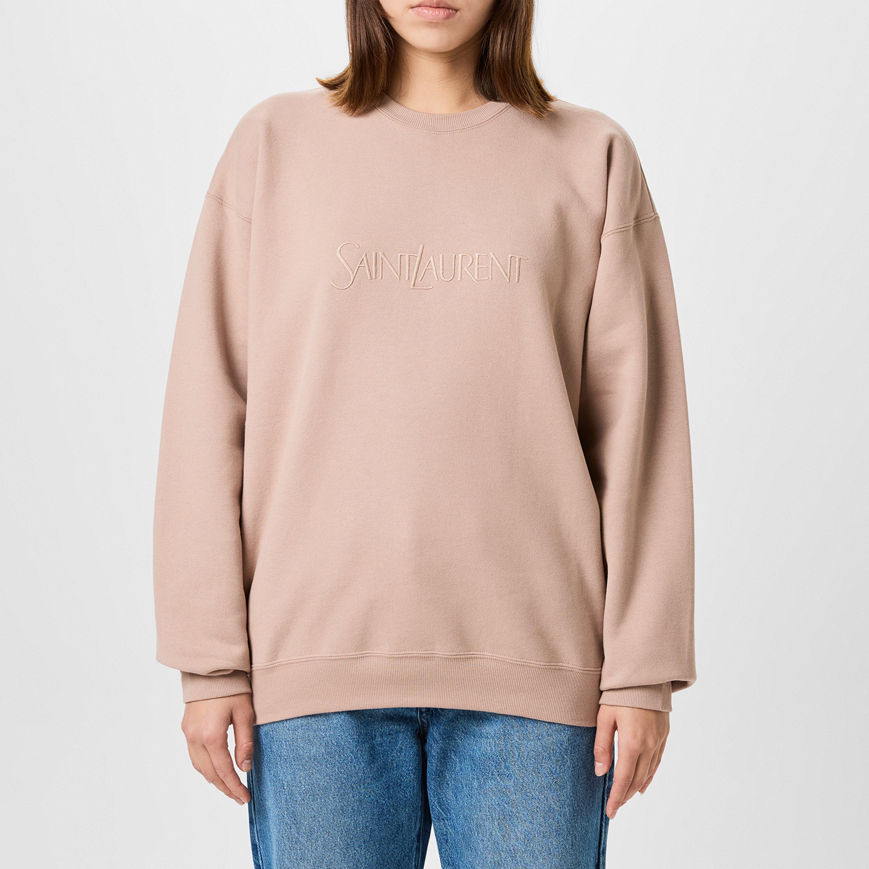 Nude Rose - Saint Laurent - Logo Sweatshirt - 1