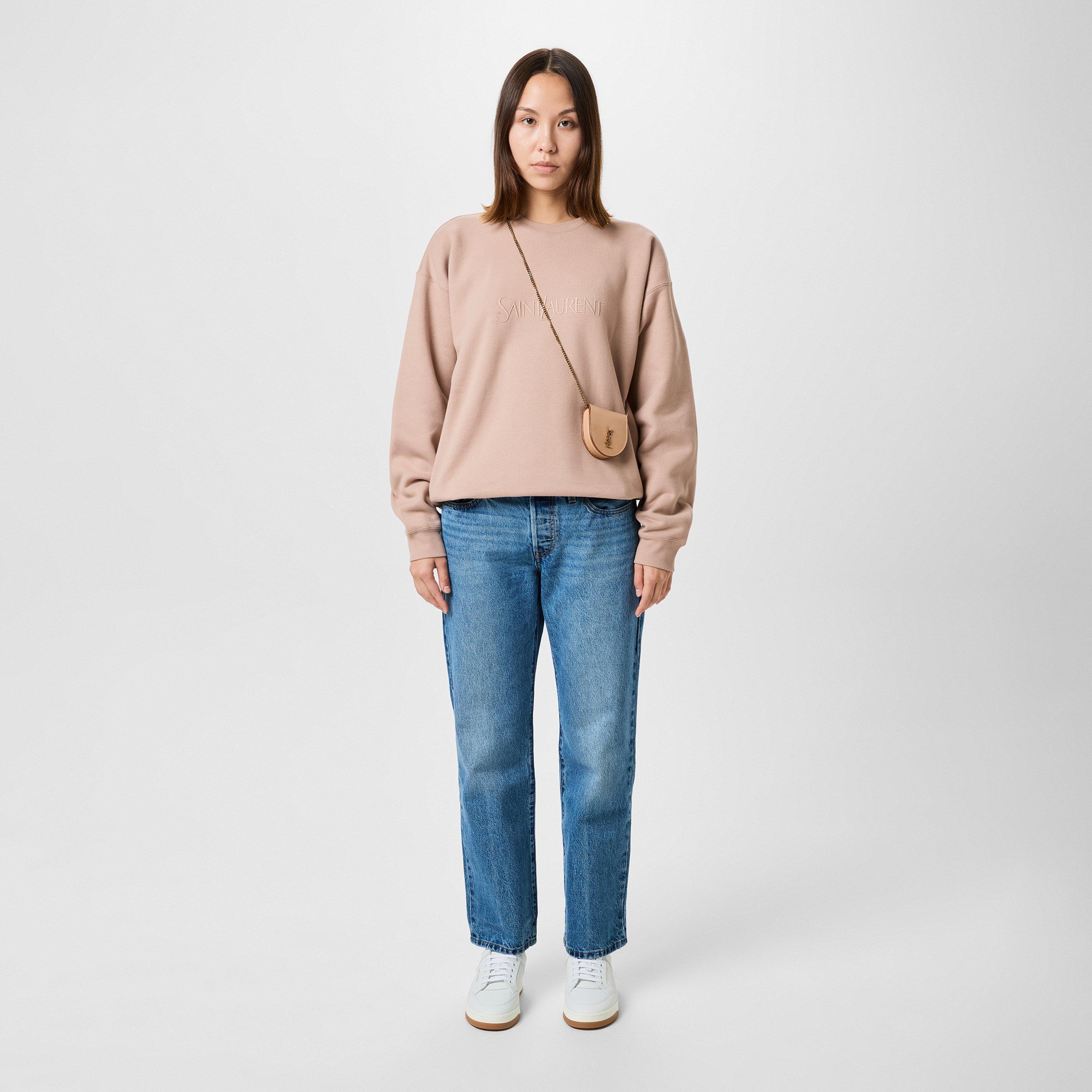 Nude Rose - Saint Laurent - Logo Sweatshirt - 4