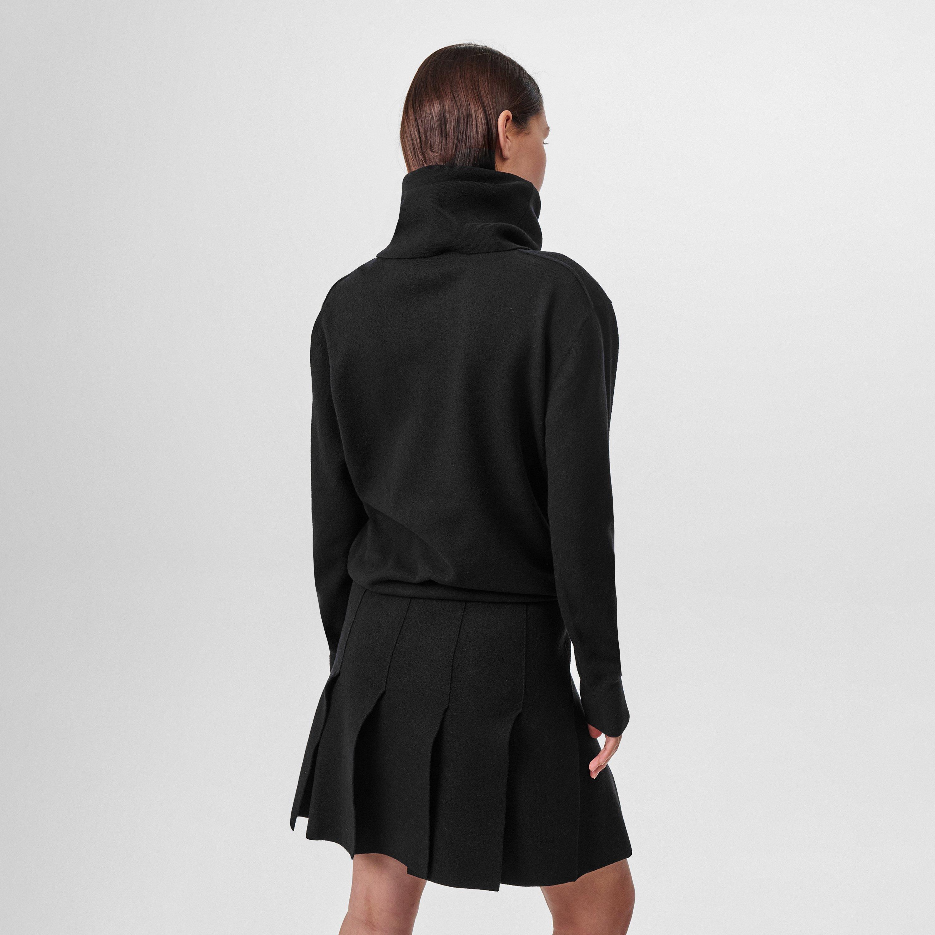 Black - Burberry - Women's Jumper Dress - 4