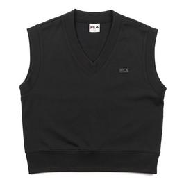 Fila Classic Essential Womens Cropped Sweater Vest