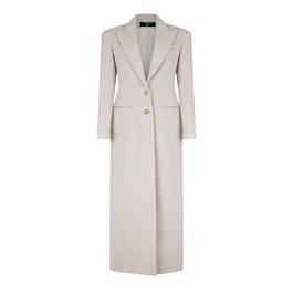 Balmain Wool Cashmere Coat