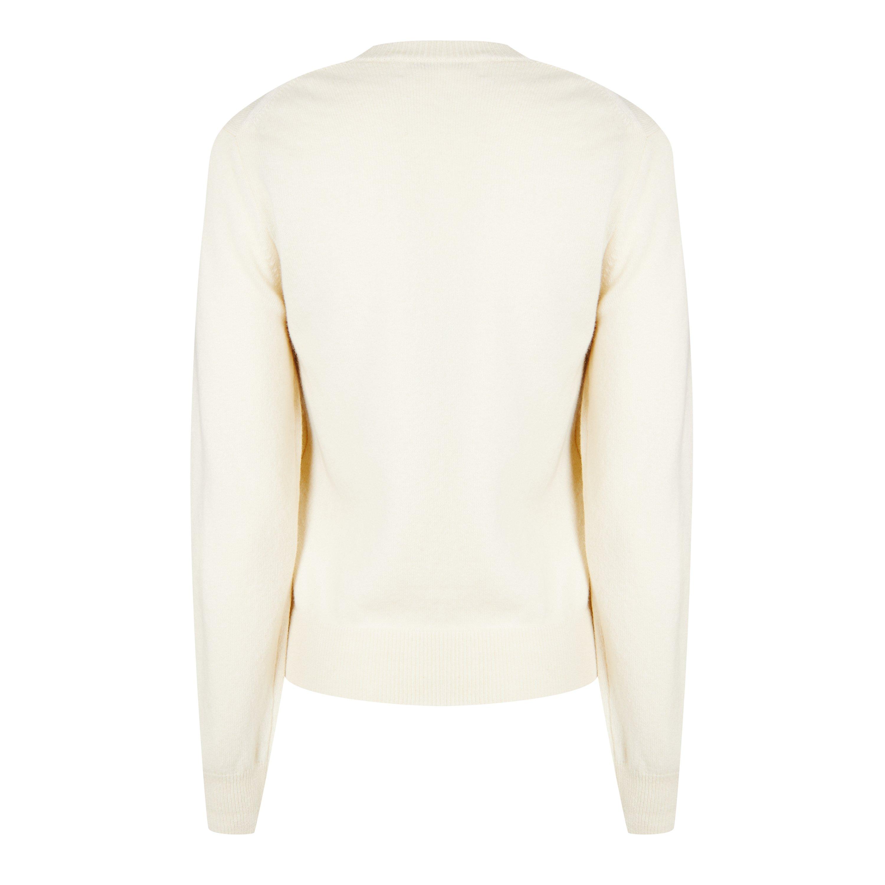 Off White - Comme des Garcons Girl - Women's Heart Crew Sweatshirt - 2