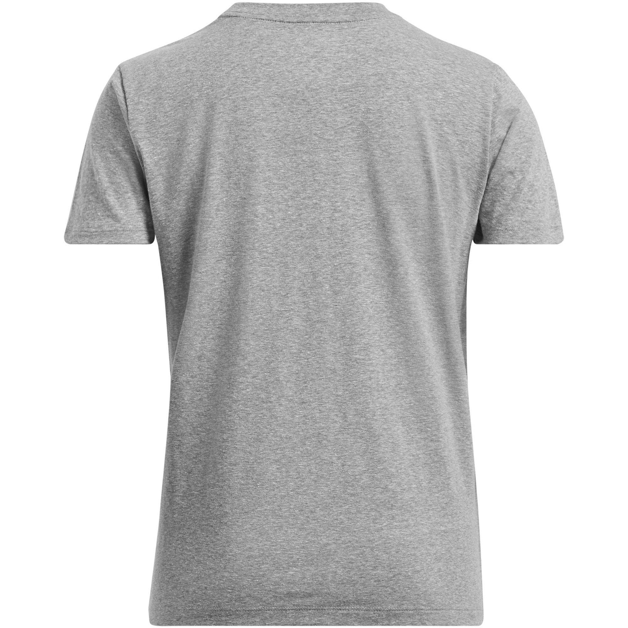 C Rock/Schwarz - Under Armour - Women's Rival Core Short-Sleeve Oversized T-Shirt - 2