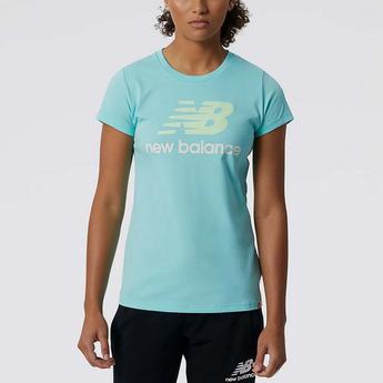 New Balance Essentials Stacked Logo Womens T Shirt