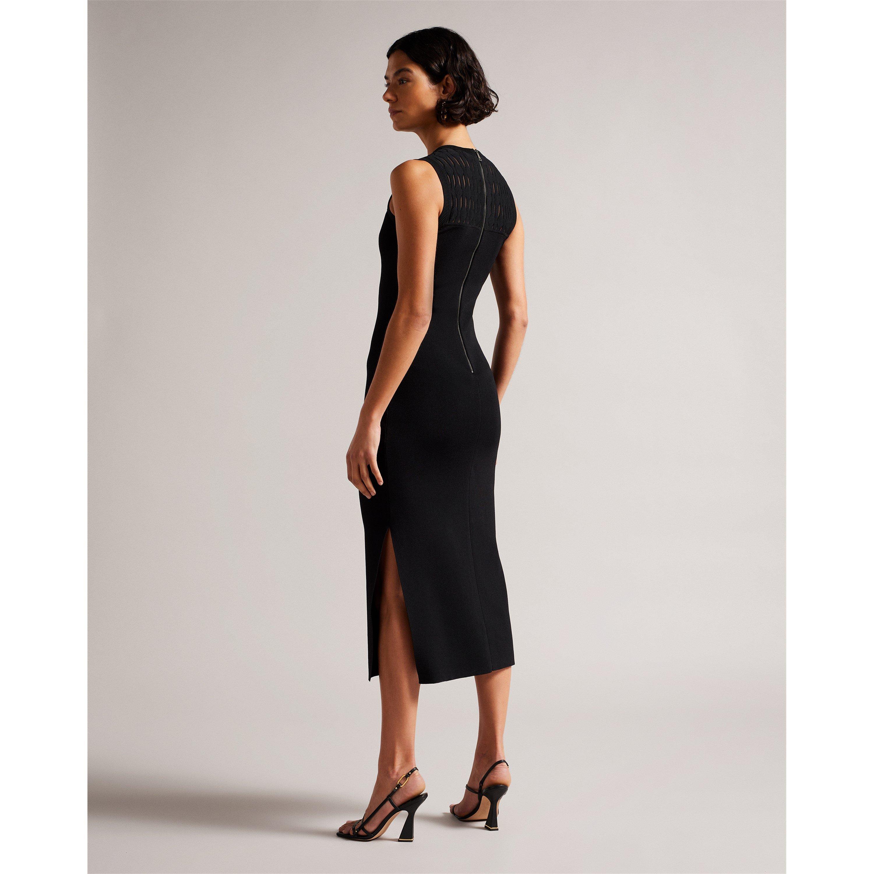 Nero - Ted Baker - Women's Polyan Bodycon Dress - 2