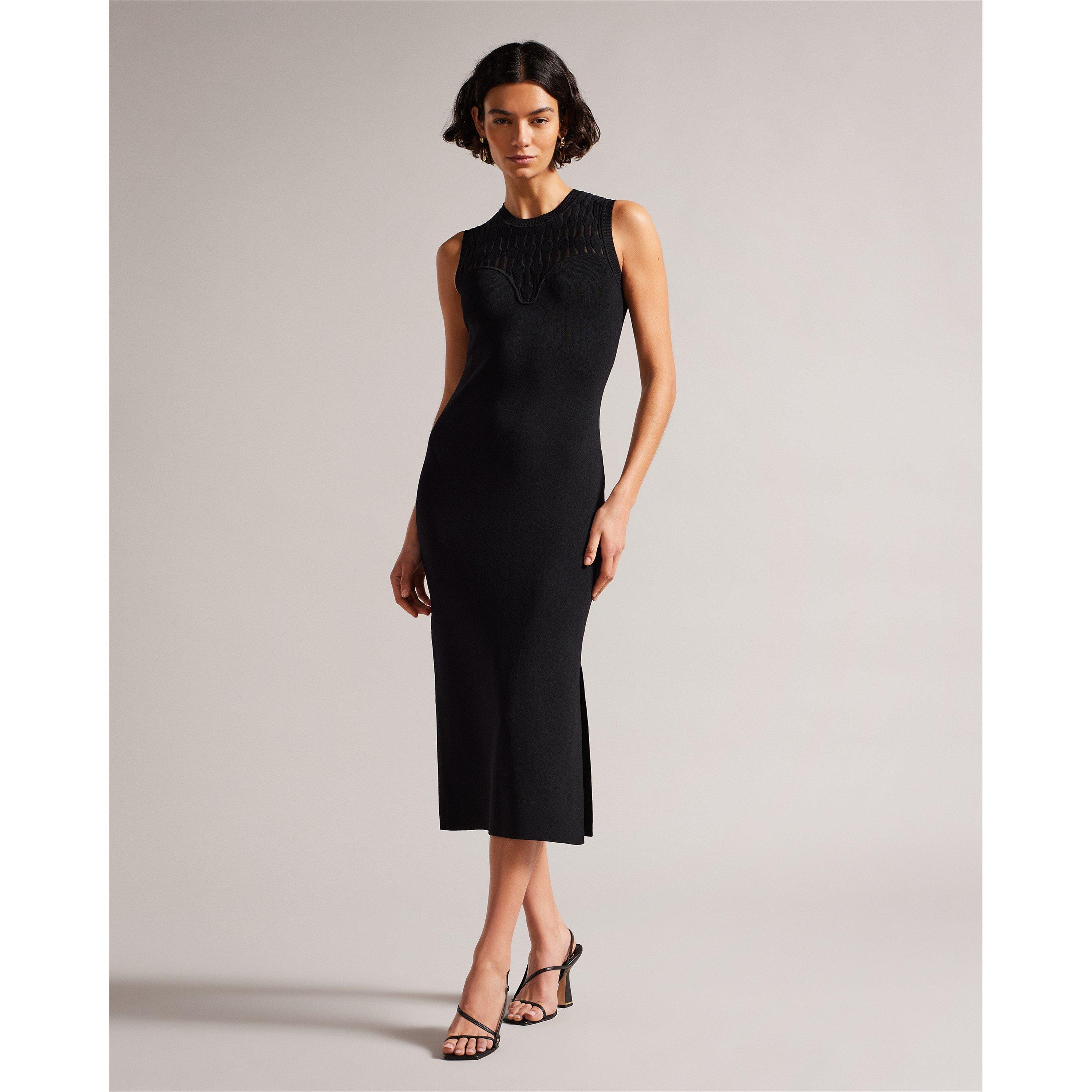 Nero - Ted Baker - Women's Polyan Bodycon Dress - 3