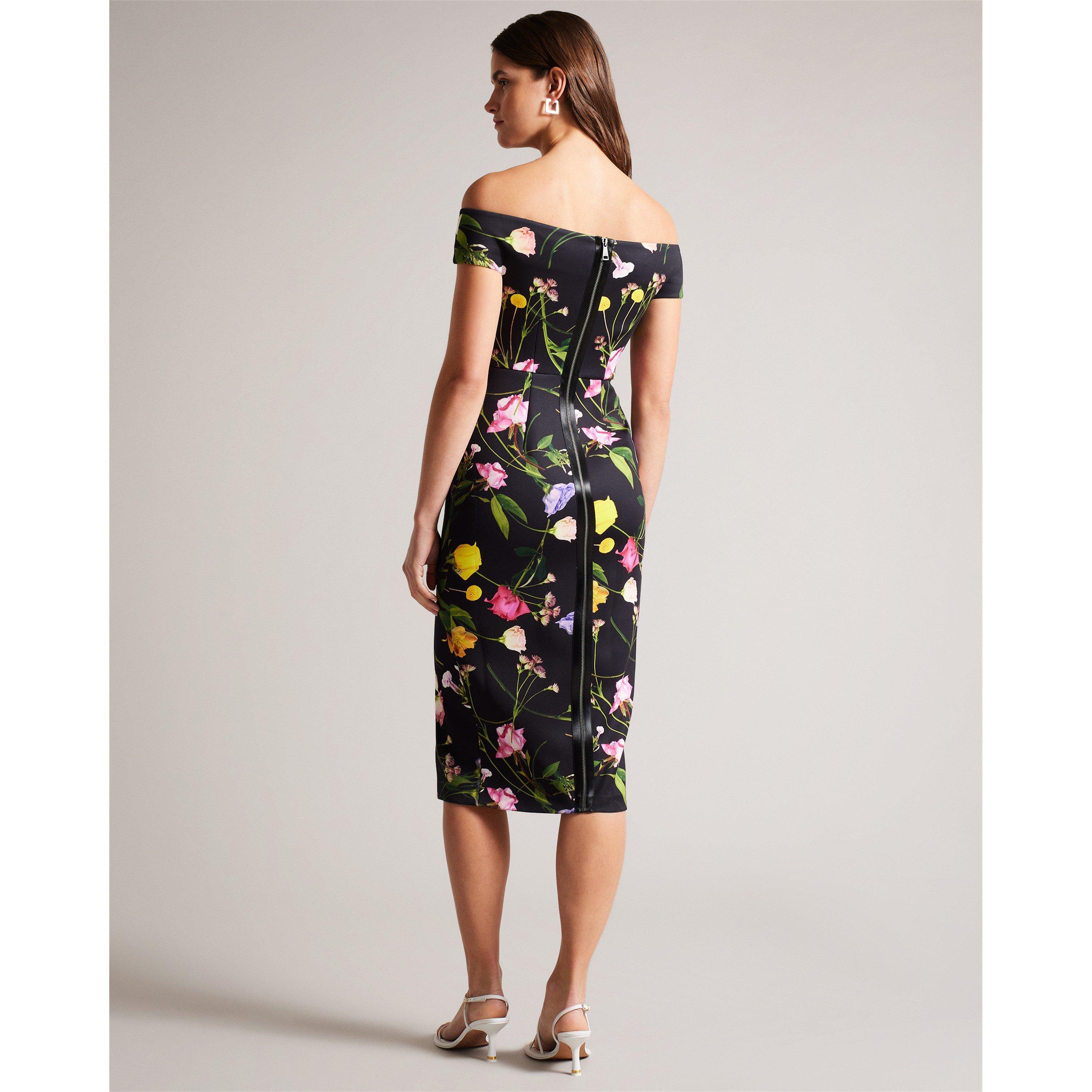 Black - Ted Baker - Women's Loveina Bodycon Dress - 2