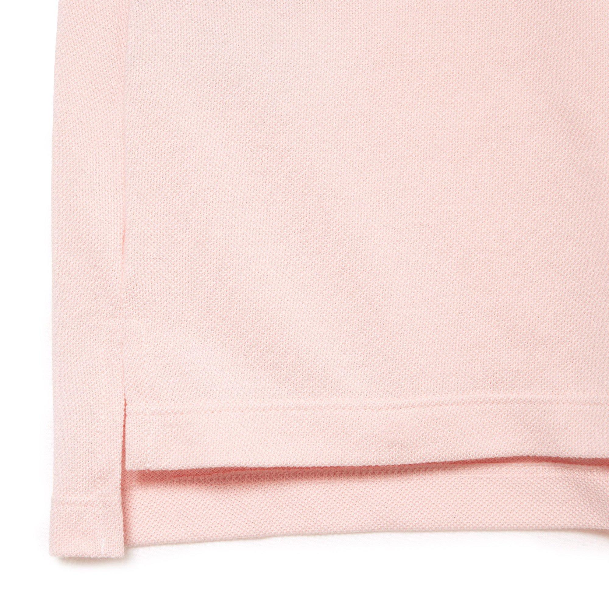 LIGHT PINK - Lacoste - Regular Fit Supple Piqué Polo Shirt - 3