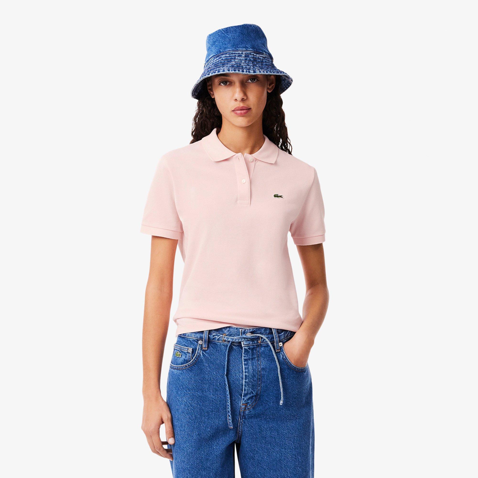 LIGHT PINK - Lacoste - Regular Fit Supple Piqué Polo Shirt - 5