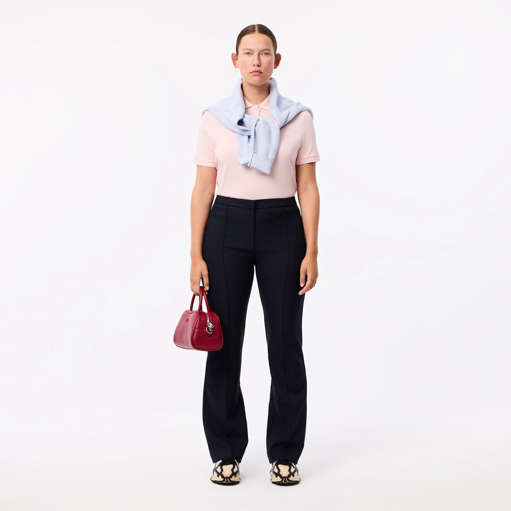 LIGHT PINK - Lacoste - Regular Fit Supple Piqué Polo Shirt - 8