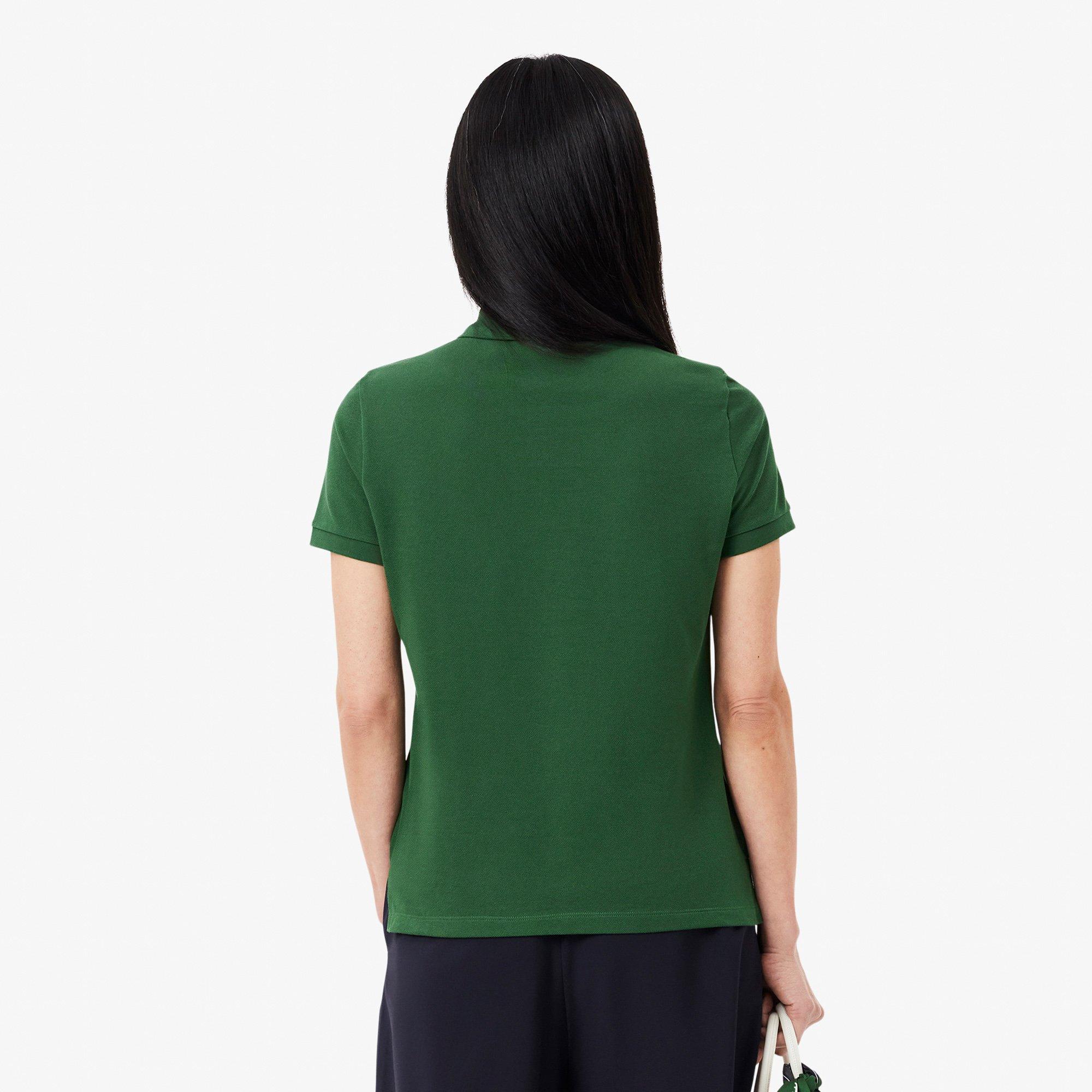 GREEN - Lacoste - Regular Fit Supple Piqué Polo Shirt - 6