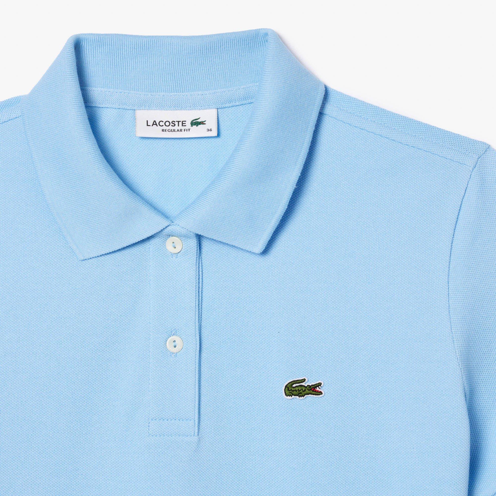 Blue - Lacoste - Regular Fit Supple Piqué Polo Shirt - 2