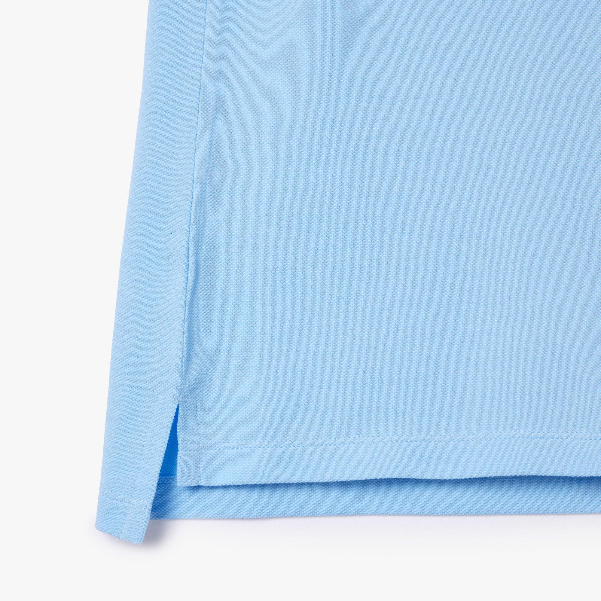 Blue - Lacoste - Regular Fit Supple Piqué Polo Shirt - 3