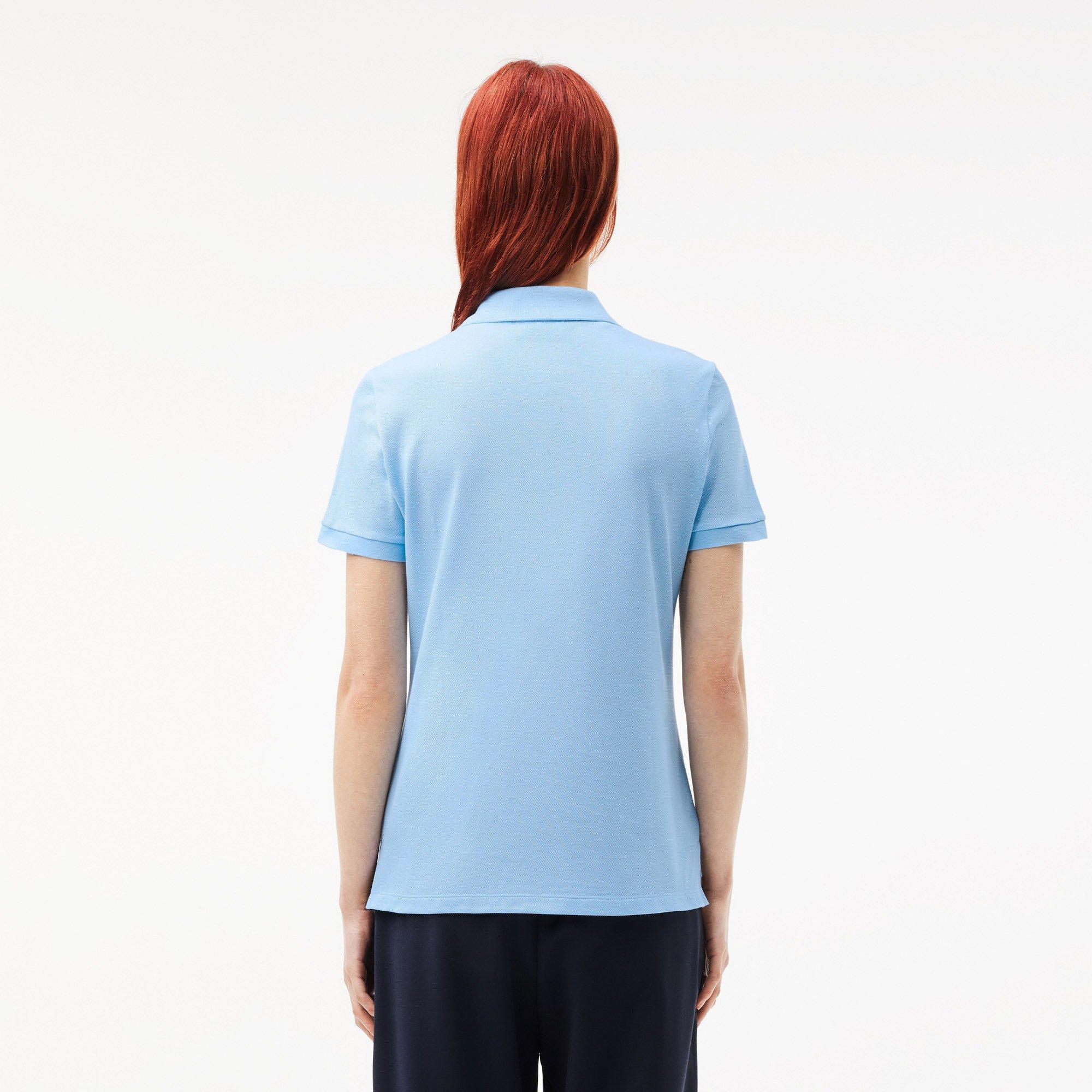 Blue - Lacoste - Regular Fit Supple Piqué Polo Shirt - 6