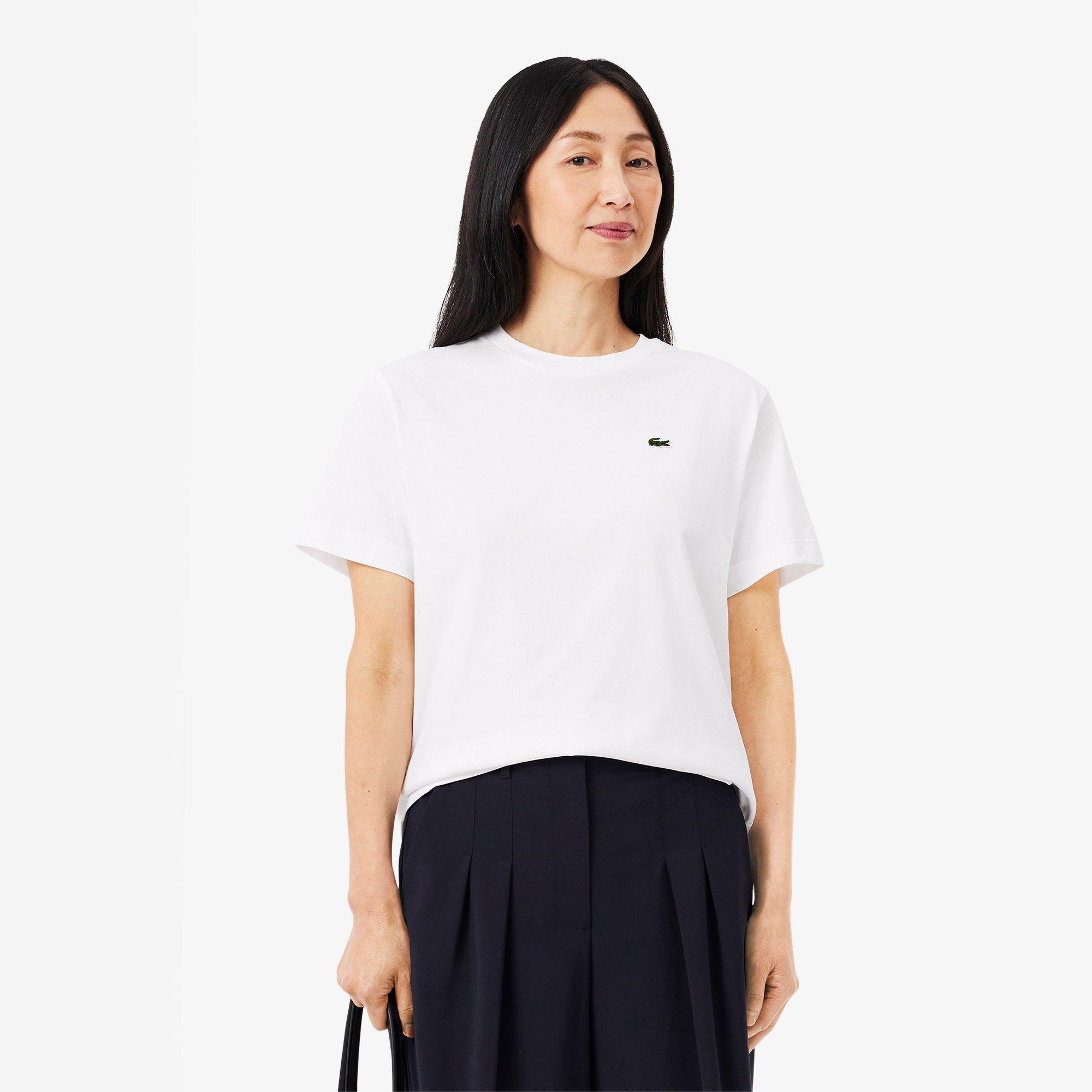 WHITE - Lacoste - Fit T-Shirt - 4